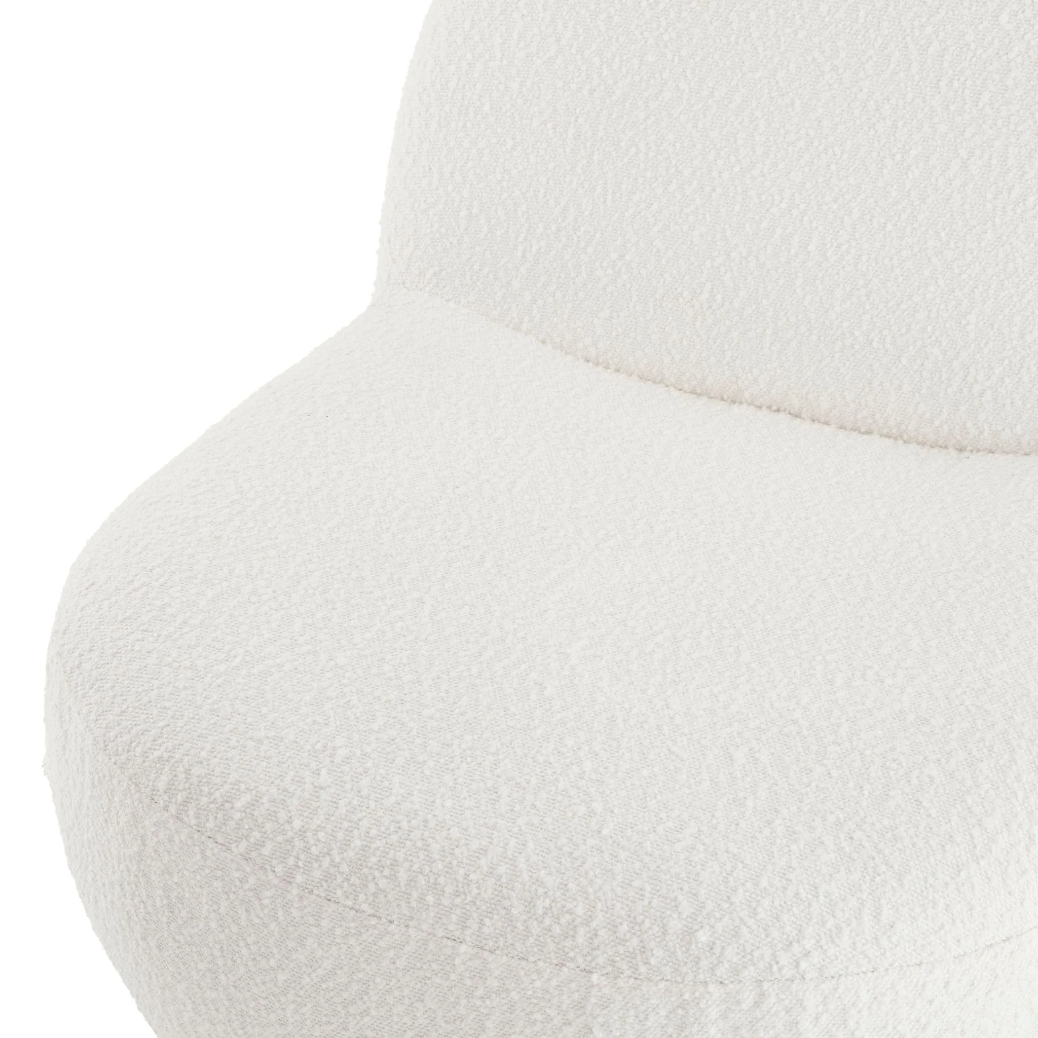 Peyton Accent Chair - Boucle Ivory - Image 6