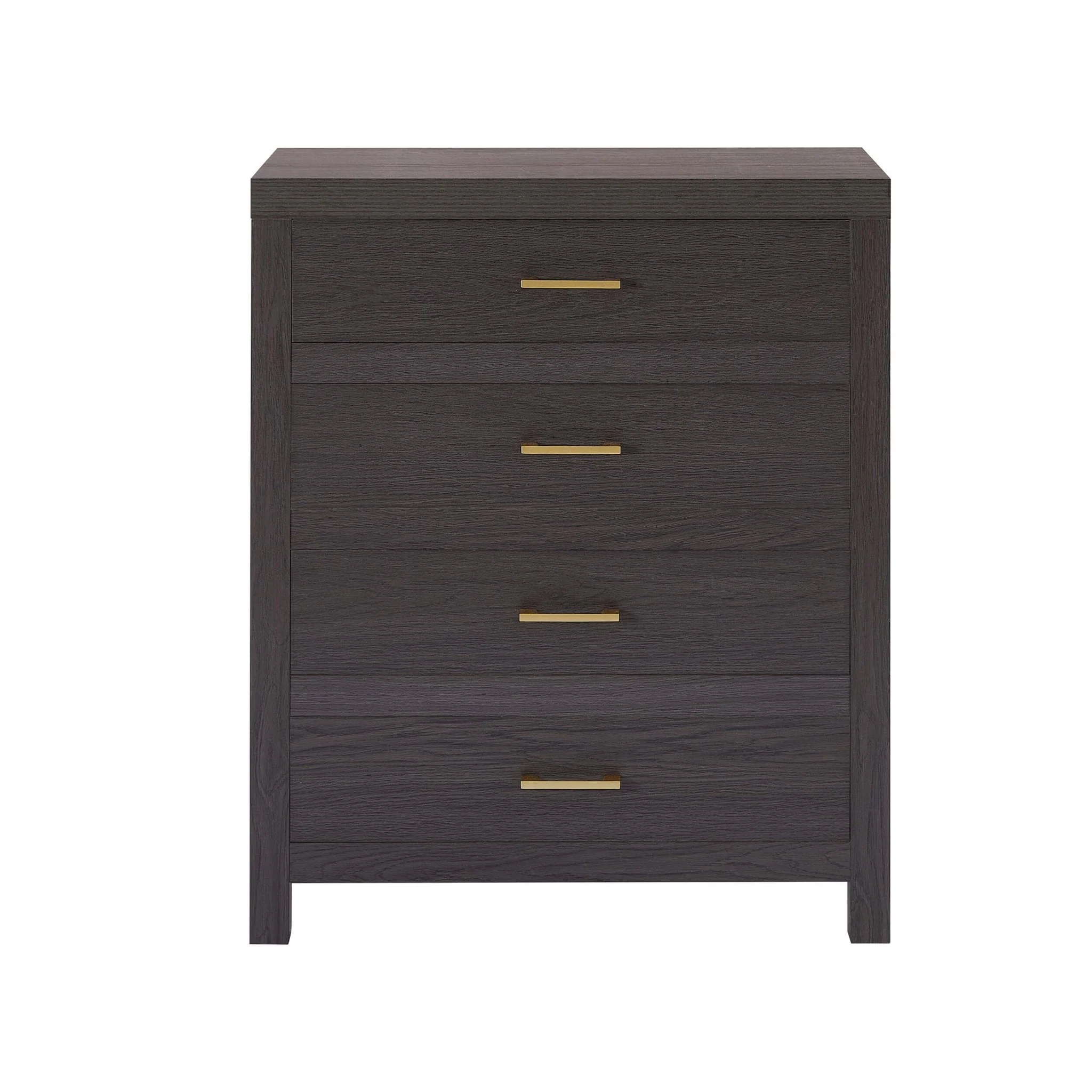 Piper 4 Drawer Chest - Dark Wood - Image 3