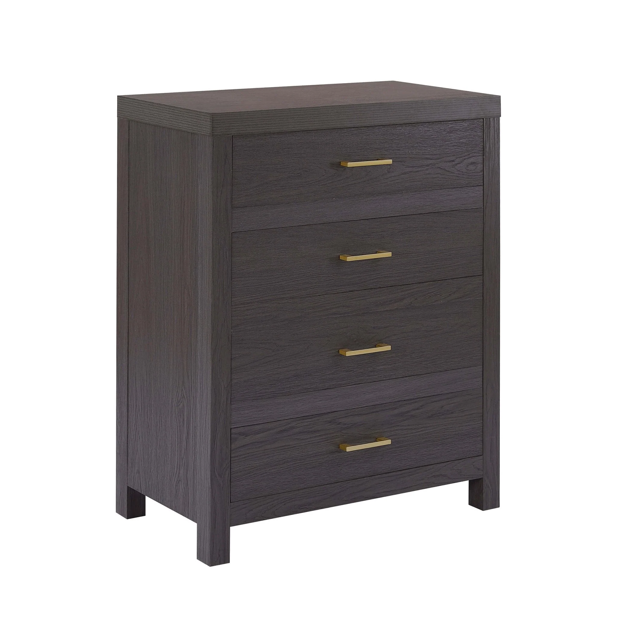 Piper 4 Drawer Chest - Dark Wood - Image 4
