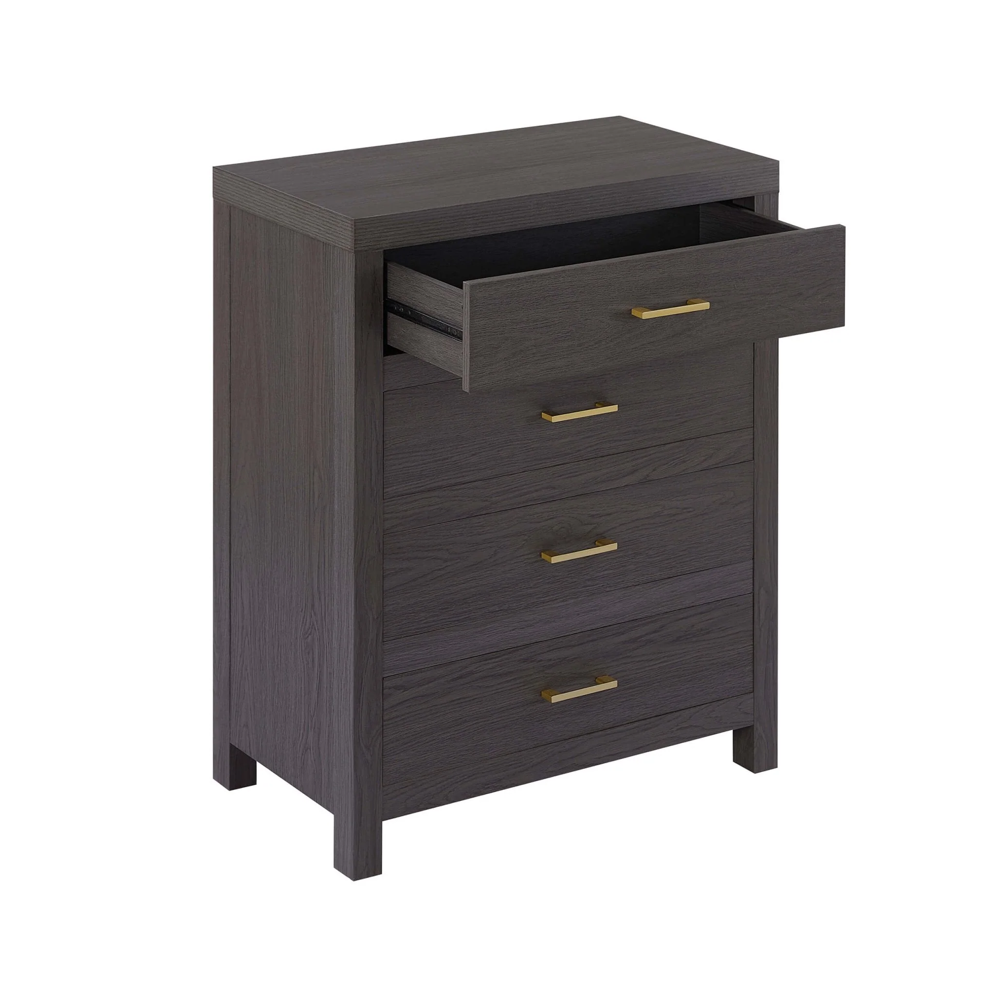 Piper 4 Drawer Chest - Dark Wood - Image 5
