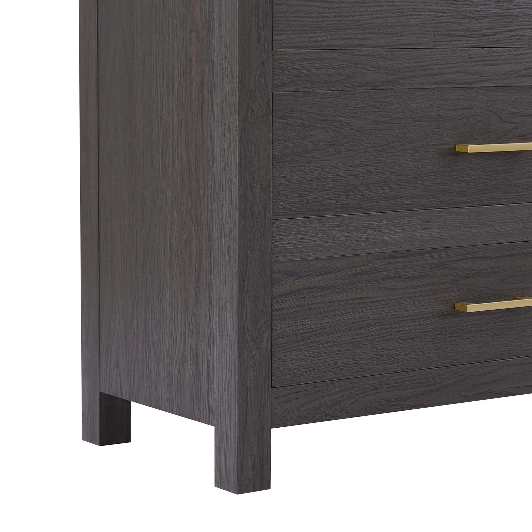 Piper 4 Drawer Chest - Dark Wood - Image 7