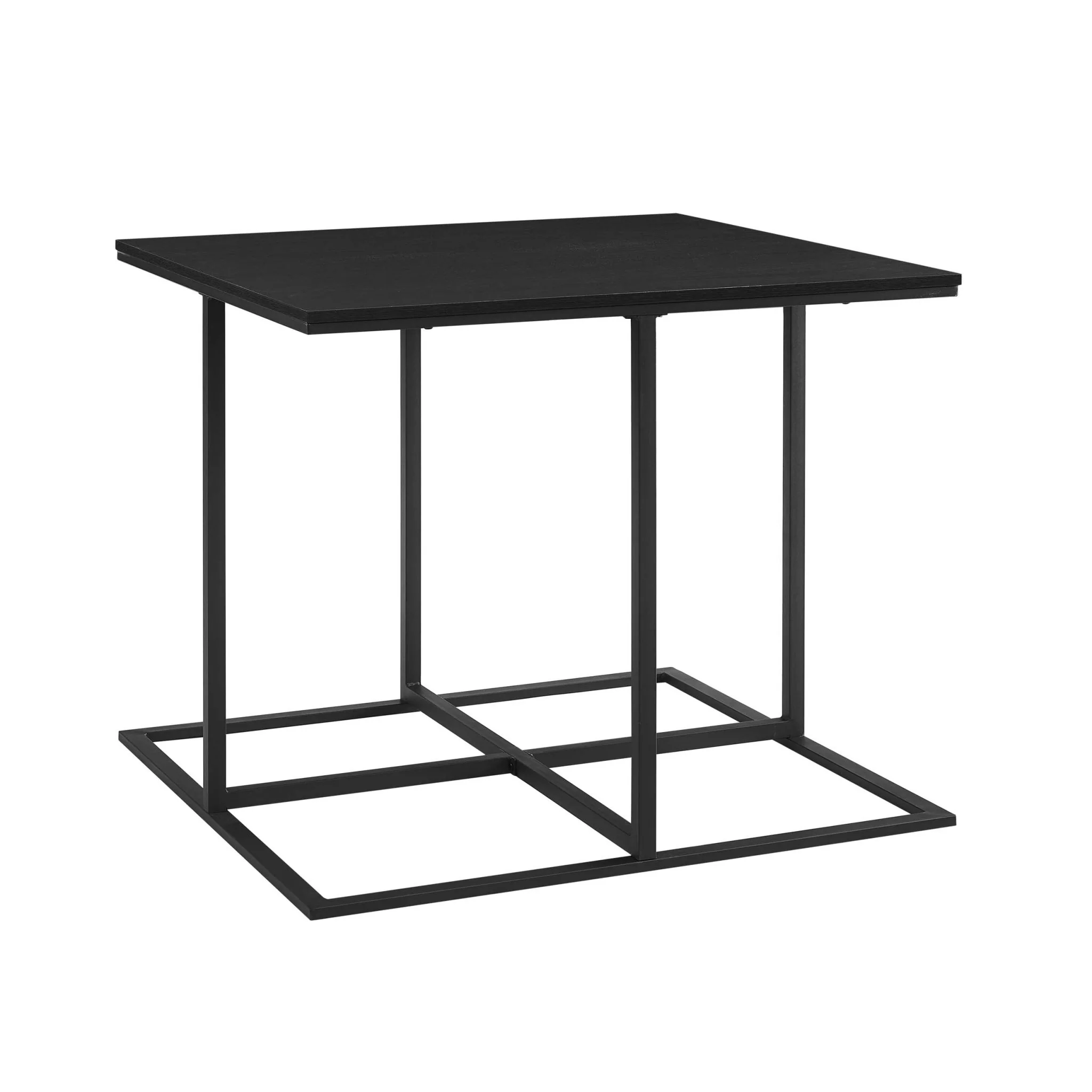 Polly Space Saving Dining Table and Chairs - Black - Image 11