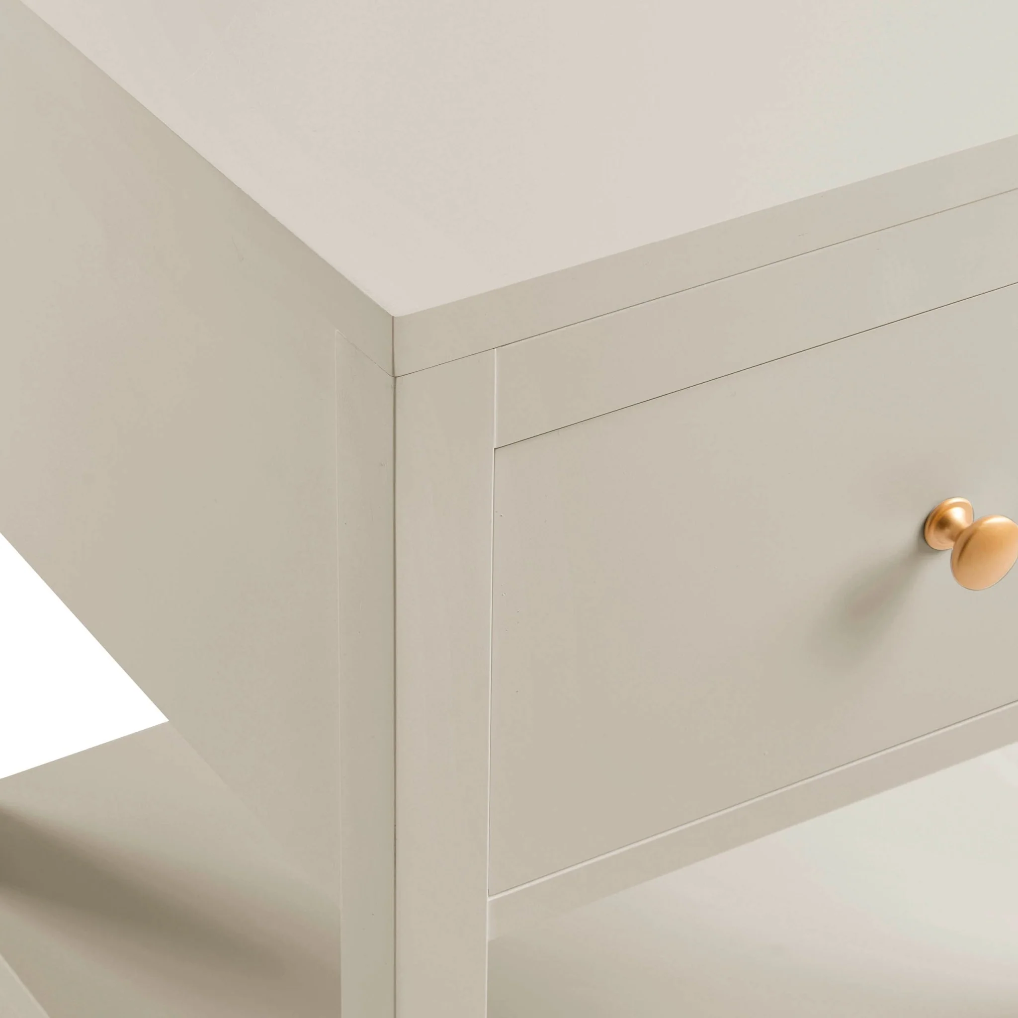 Poppy 1 Drawer Nightstand - Cream - Image 5
