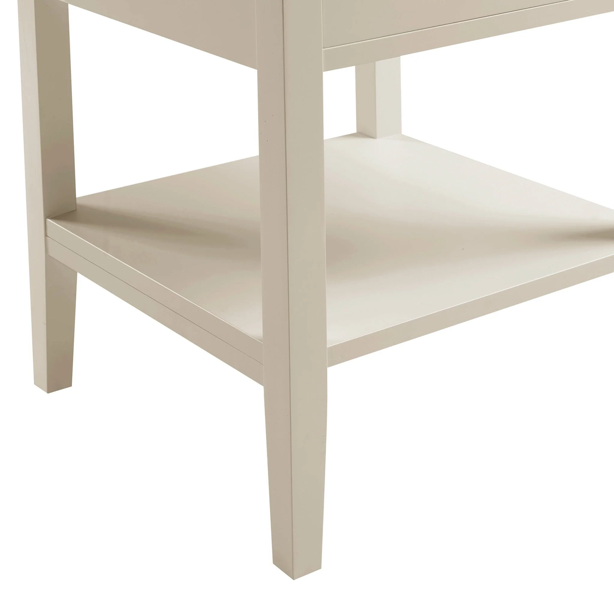 Poppy 1 Drawer Nightstand - Cream - Image 6