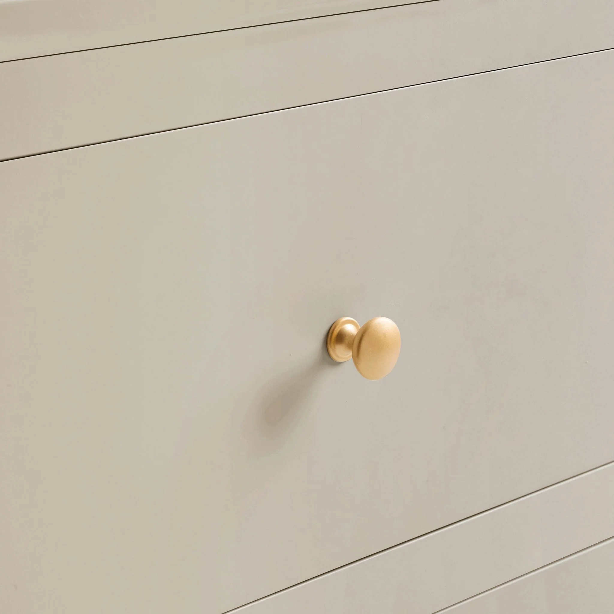 Poppy 2 Drawer Bedside Table - Cream - Image 7