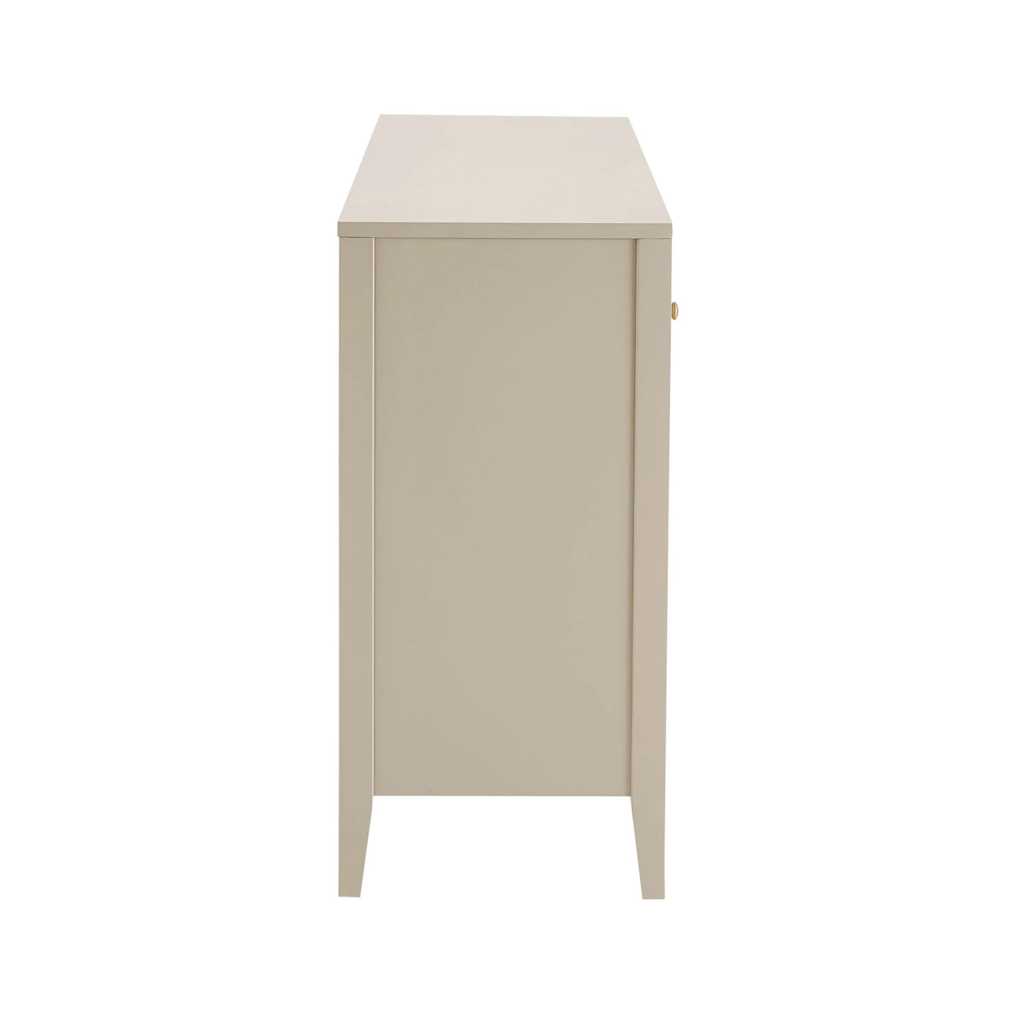 Poppy 3 Door Sideboard with Drawers - Cream - Image 6