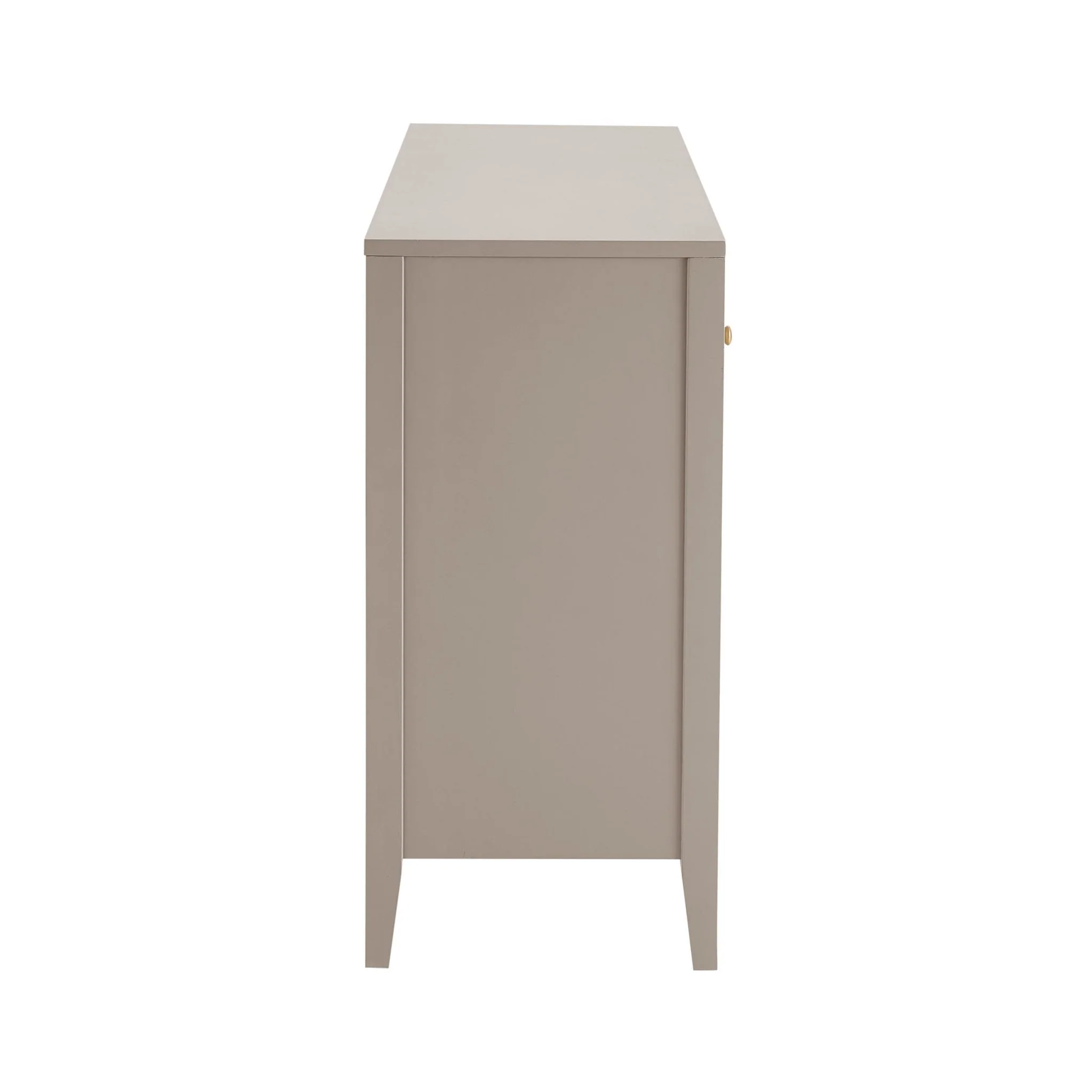 Poppy 3 Door Sideboard with Drawers - Taupe - Image 6