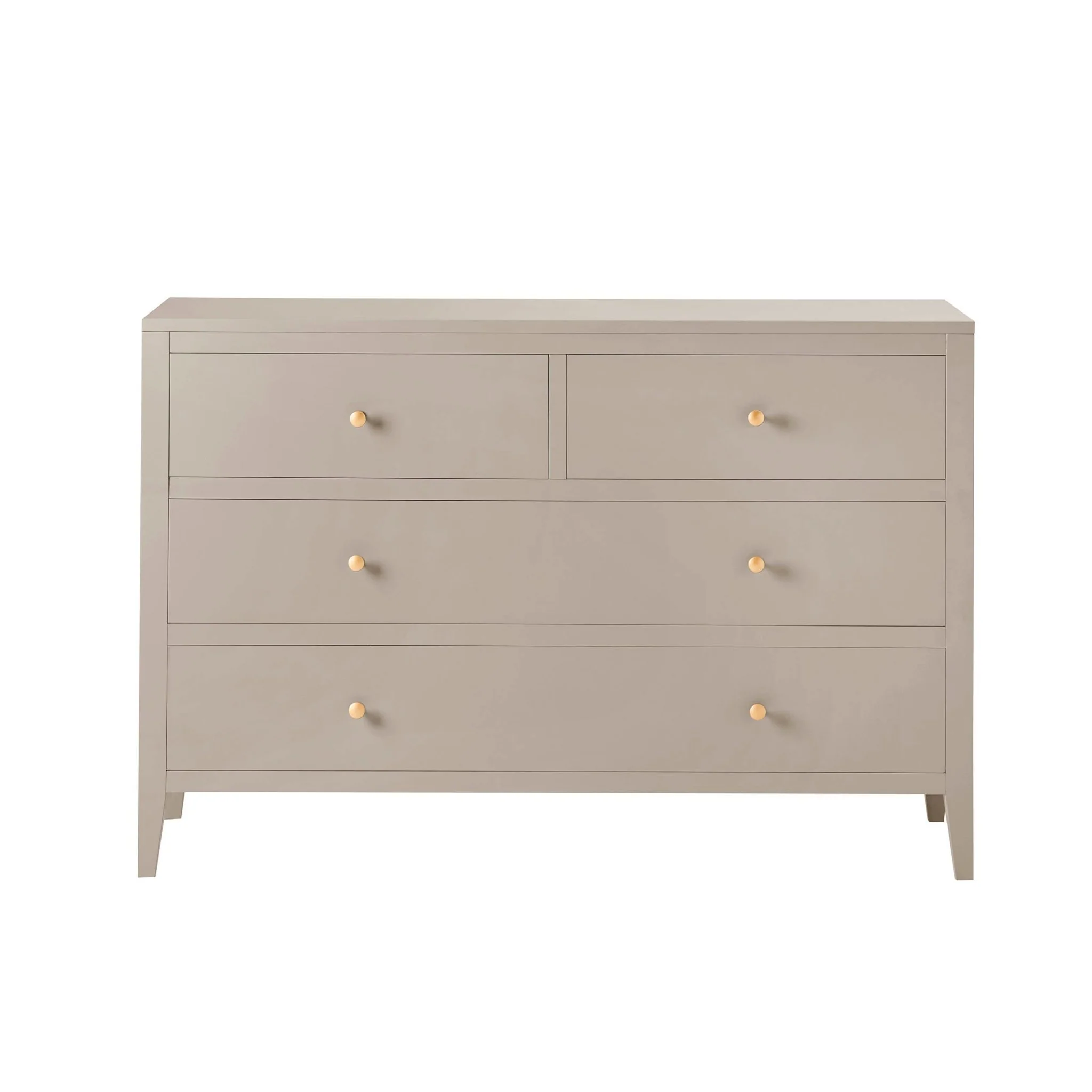 Poppy 4 Drawer Chest - Taupe - Image 2