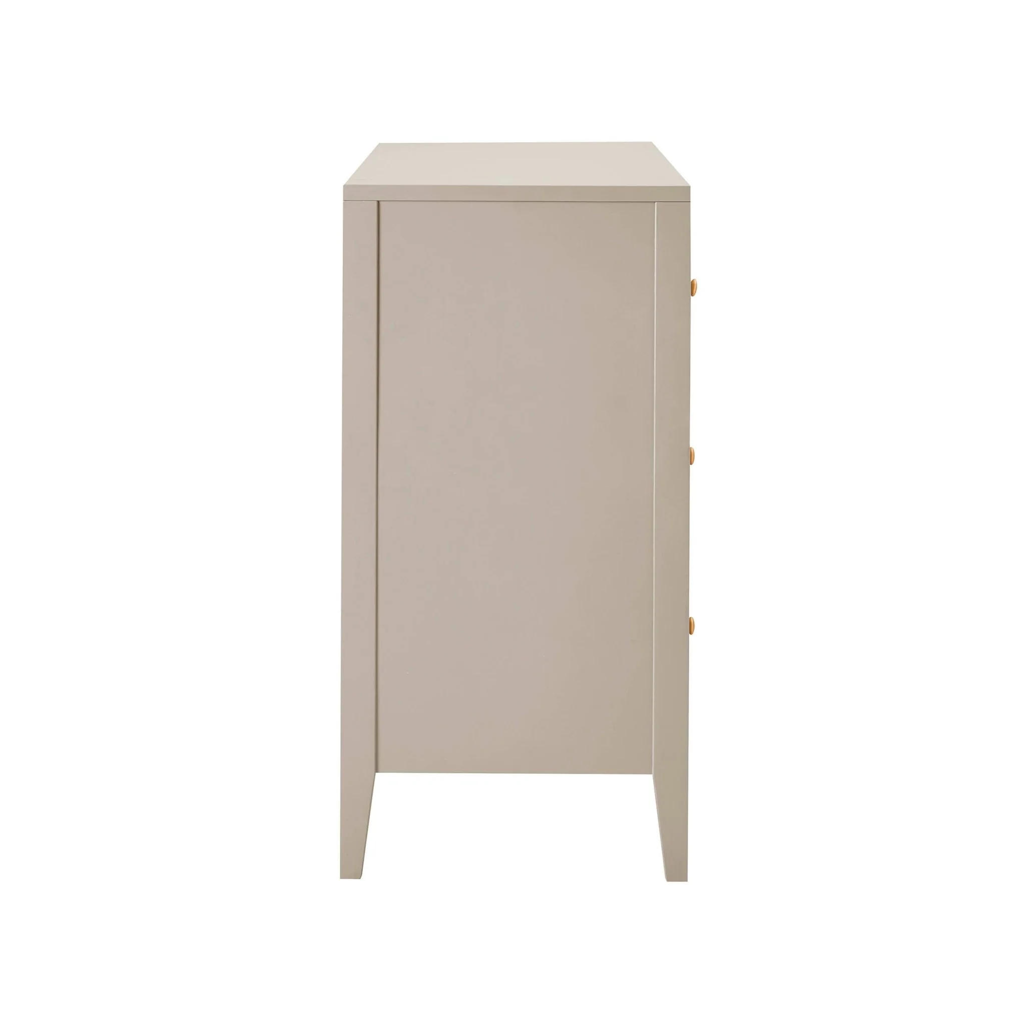 Poppy 4 Drawer Chest - Taupe - Image 4