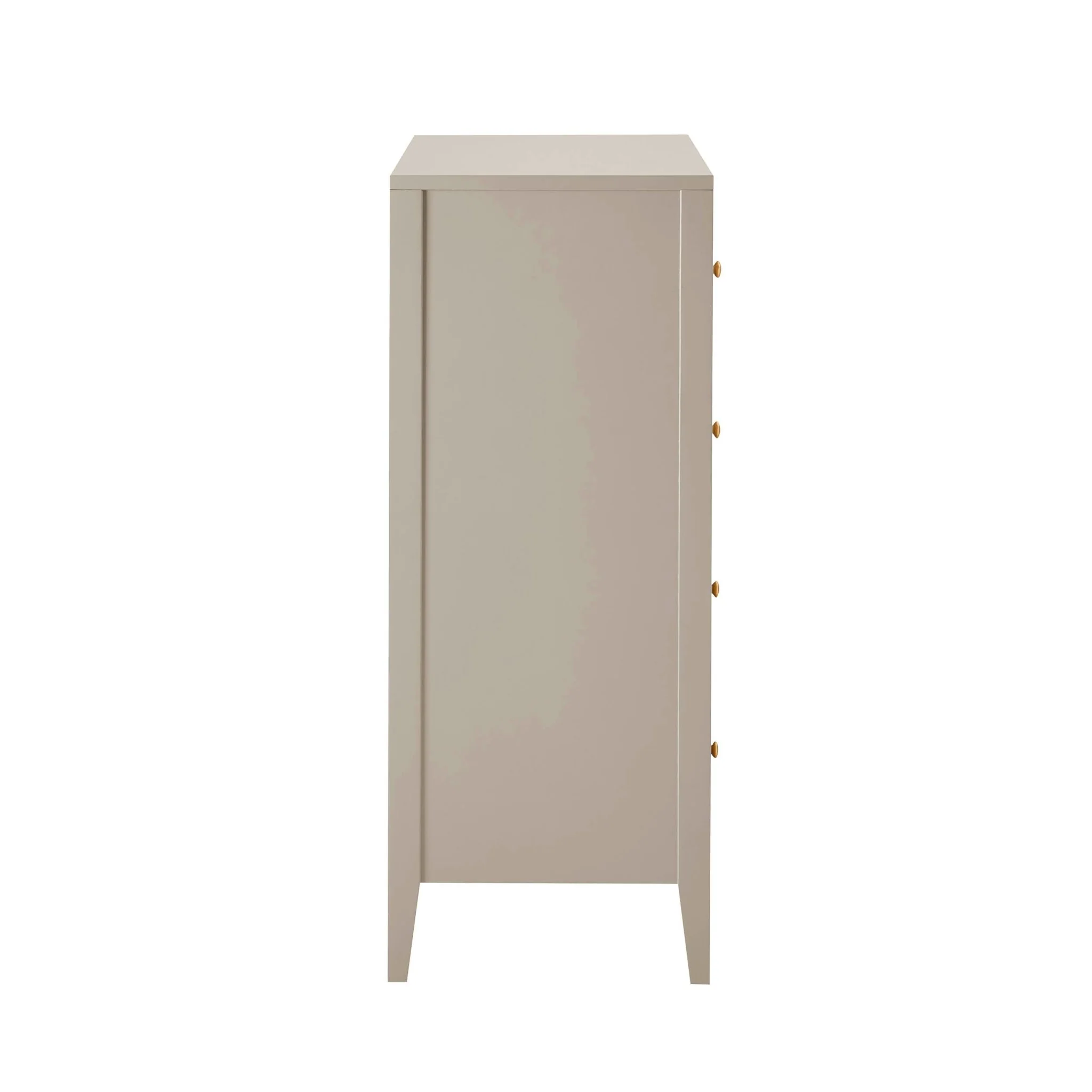 Poppy 5 Drawer Chest - Taupe - Image 4