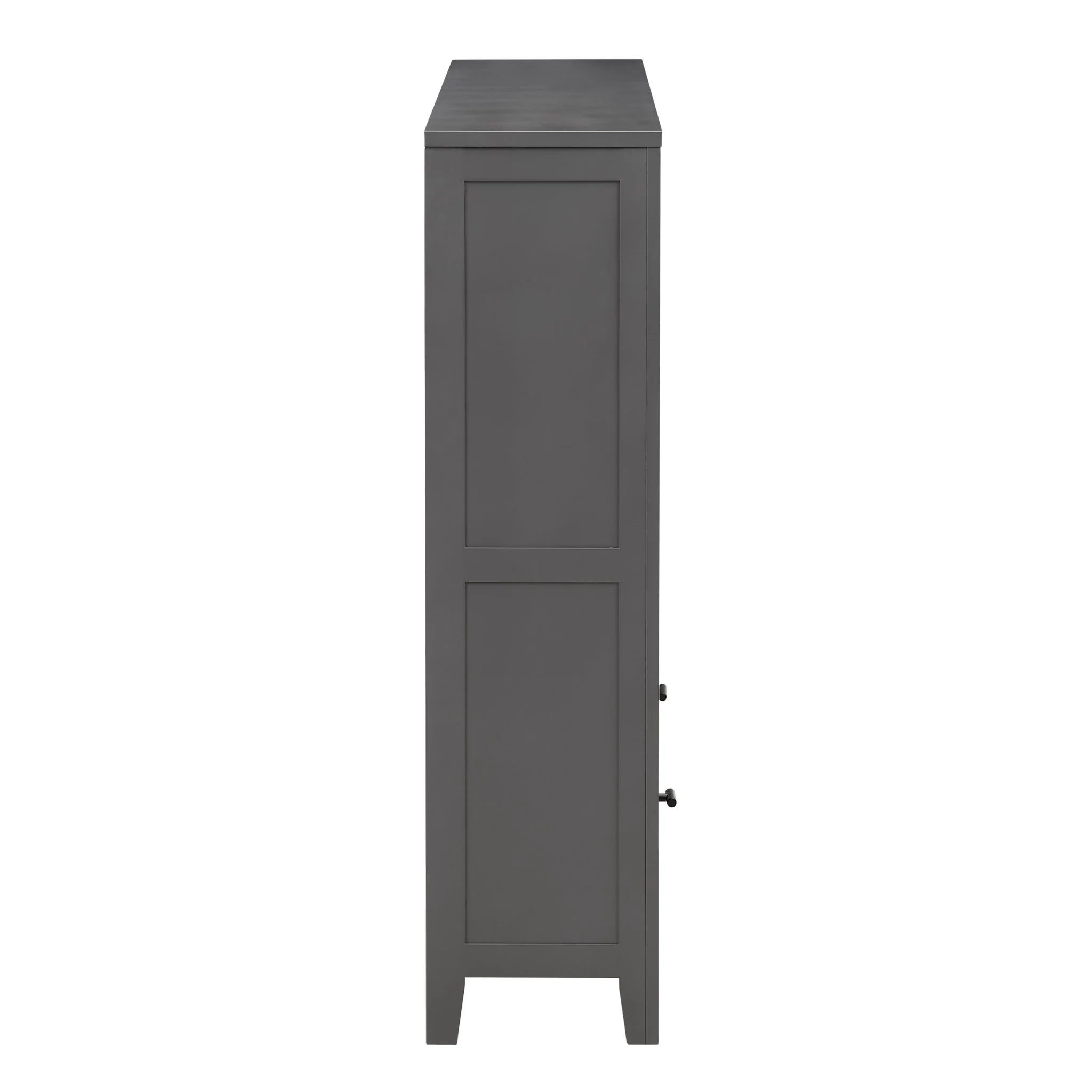 Poppy Bookshelf with Drawer - Charcoal - Image 10