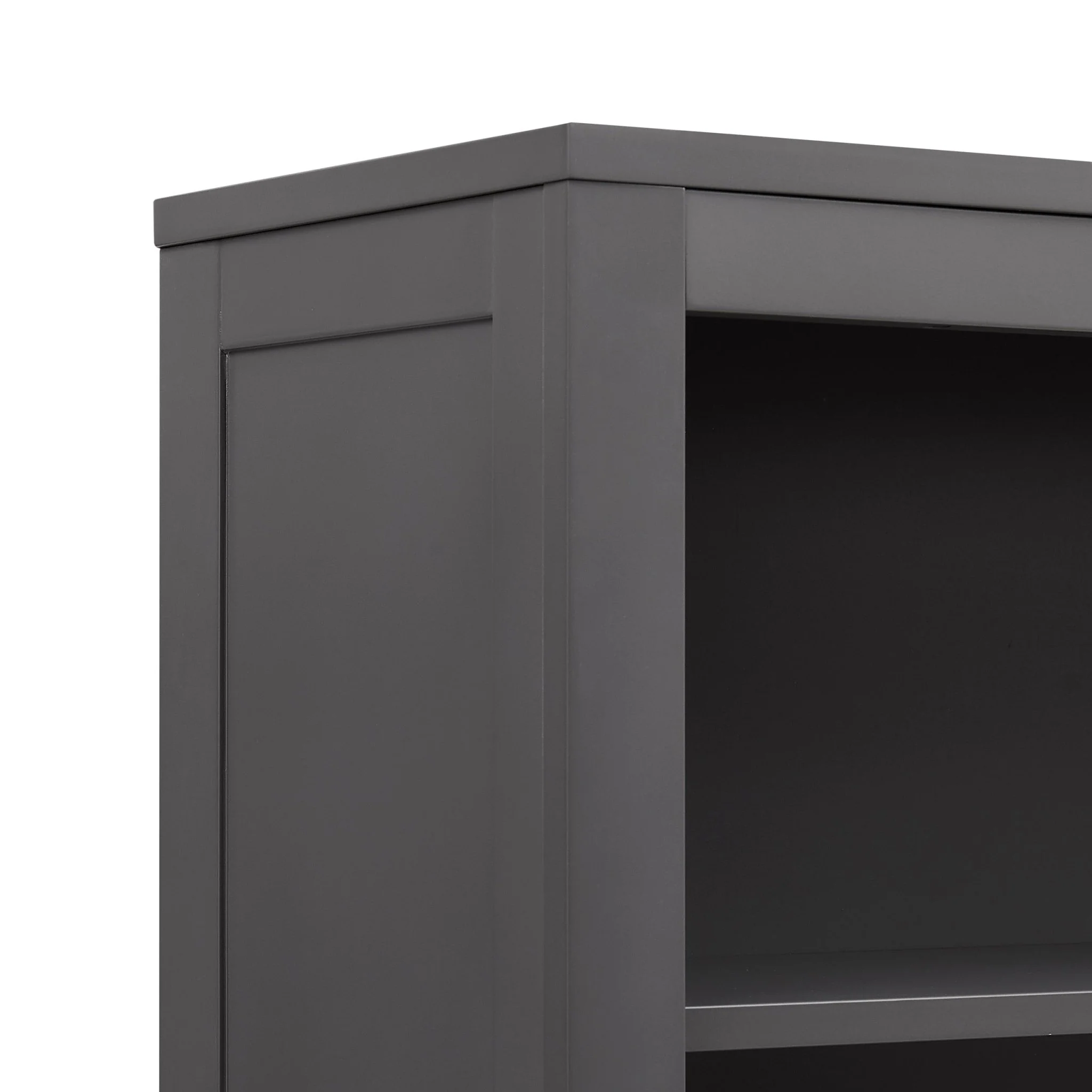 Poppy Bookshelf with Drawer - Charcoal - Image 5