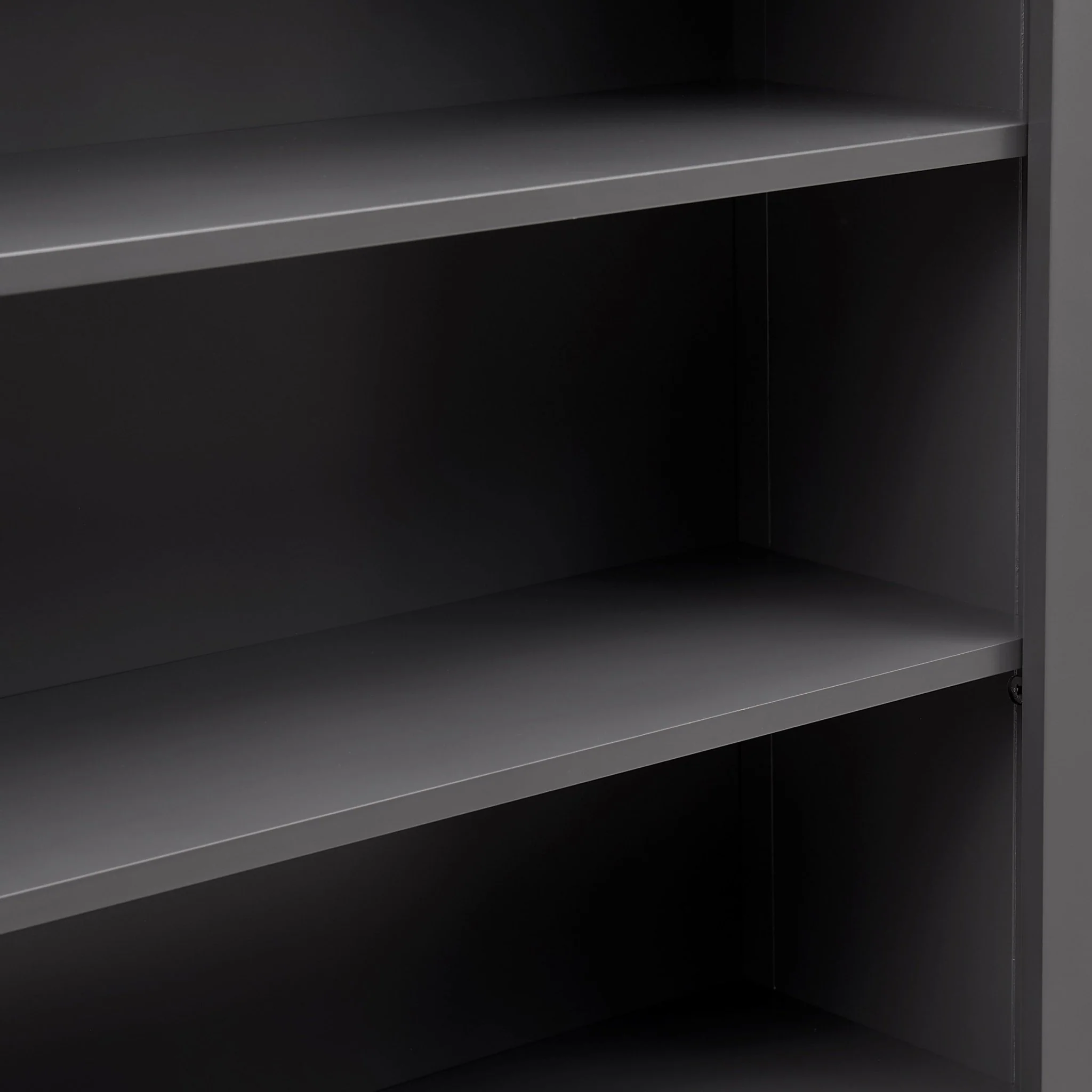 Poppy Bookshelf with Drawer - Charcoal - Image 7