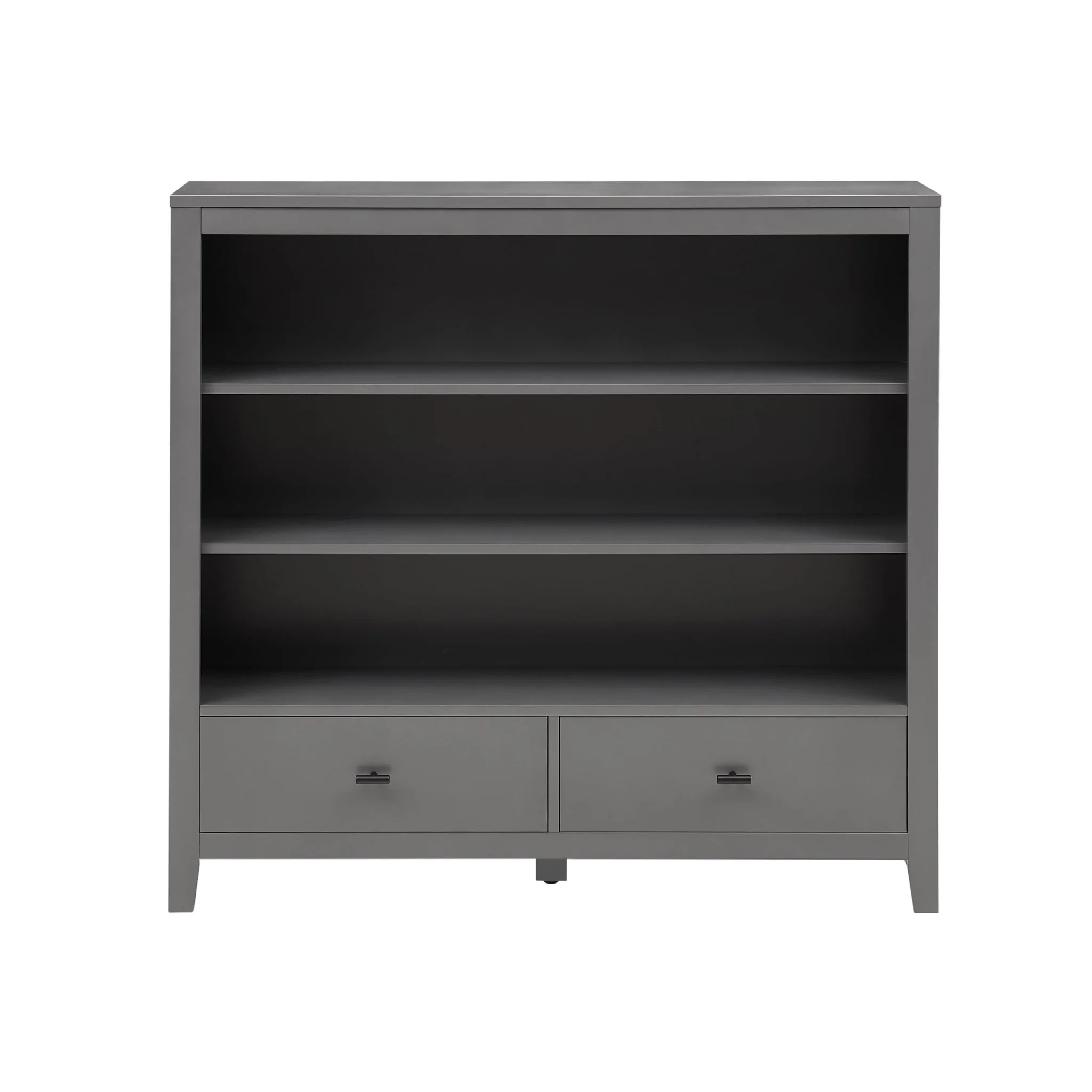 Poppy Bookshelf with Drawer - Charcoal - Image 9