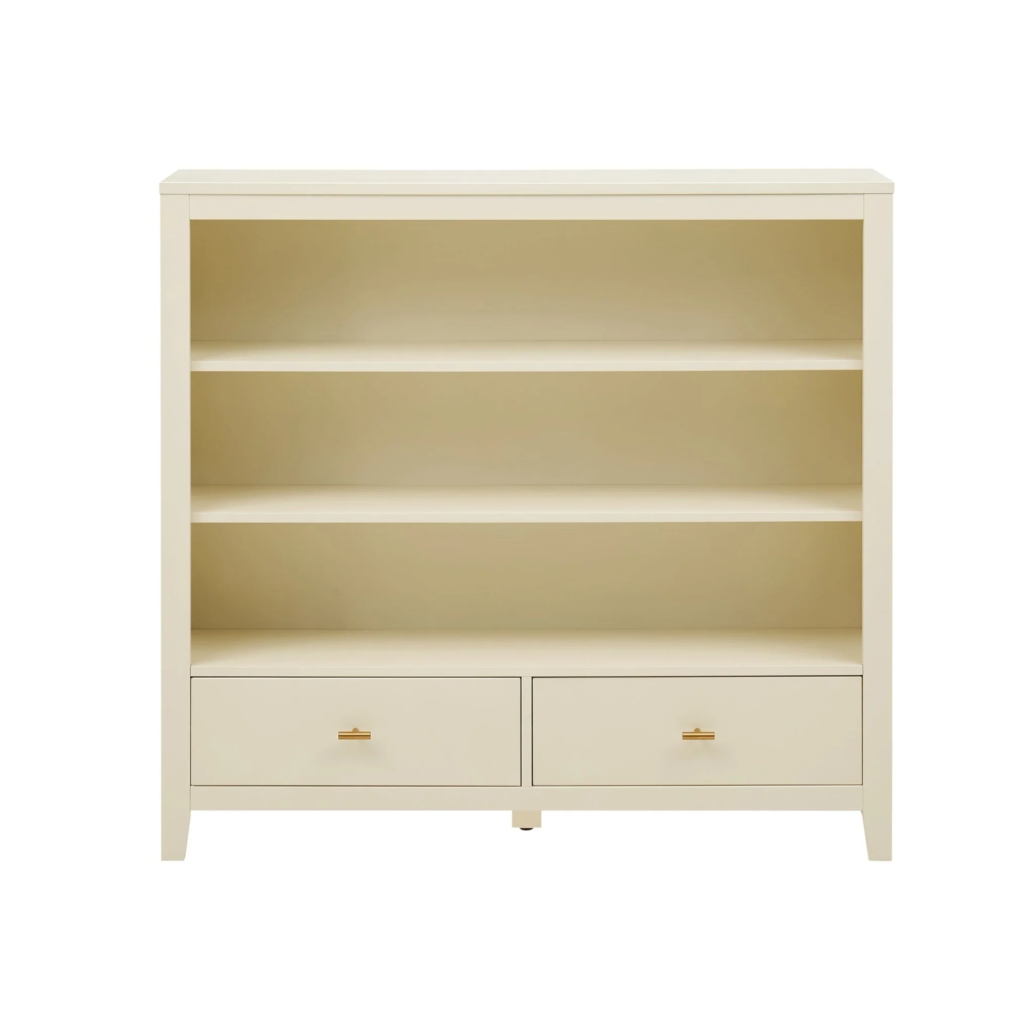 Poppy Bookshelf with Drawer - Cream - Image 3
