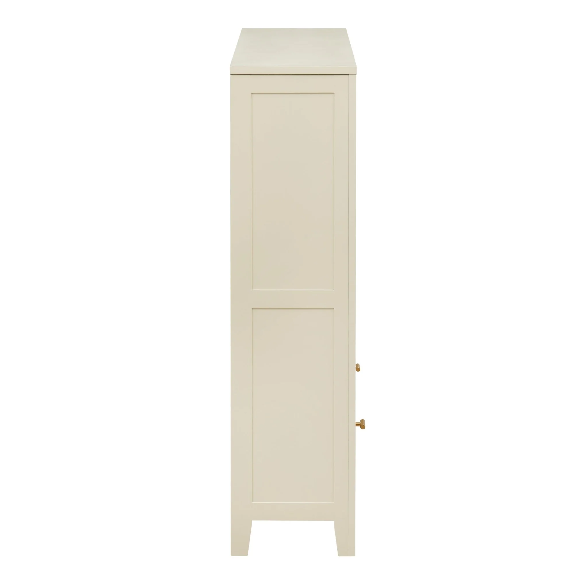 Poppy Bookshelf with Drawer - Cream - Image 4