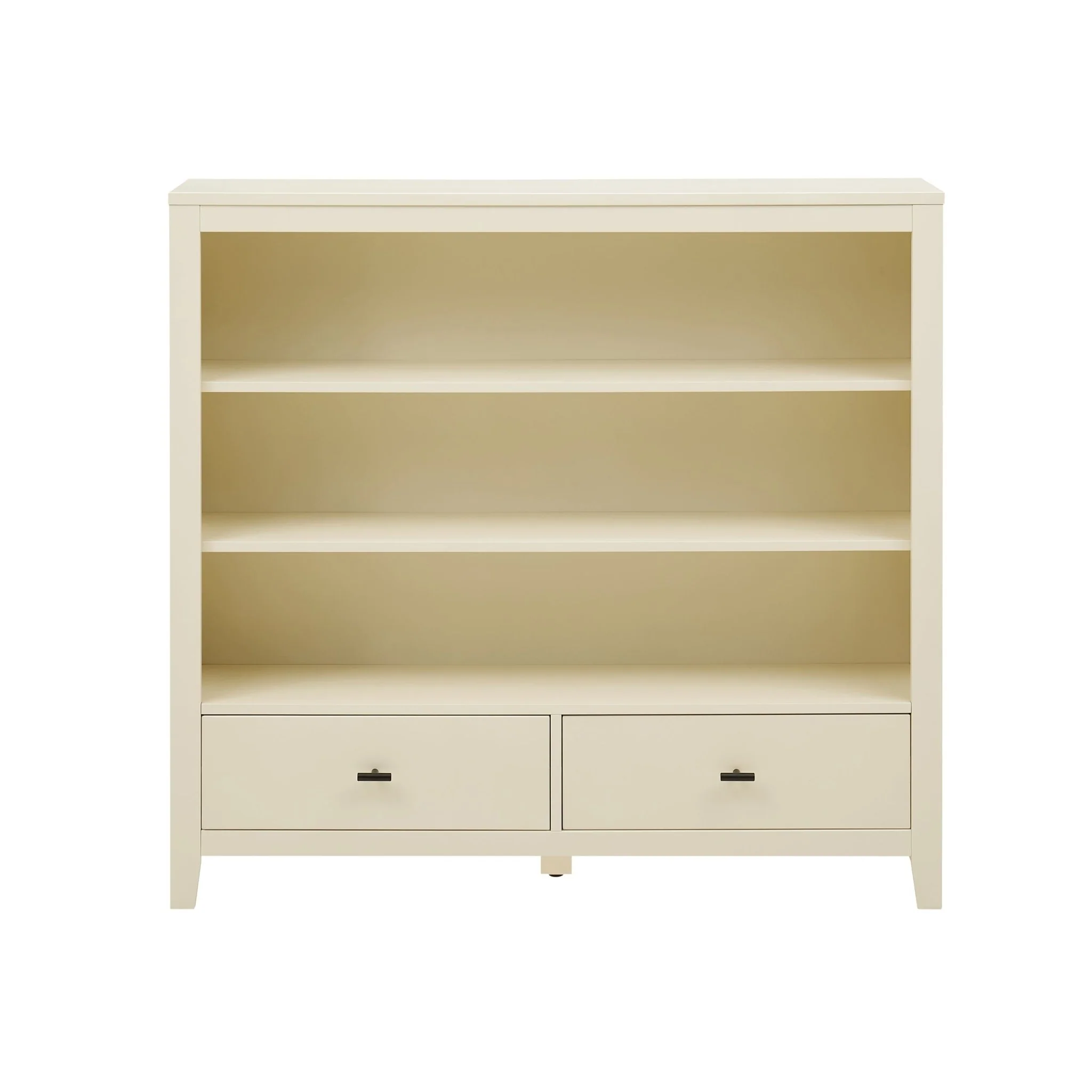 Poppy Bookshelf with Drawer - Cream - Image 9