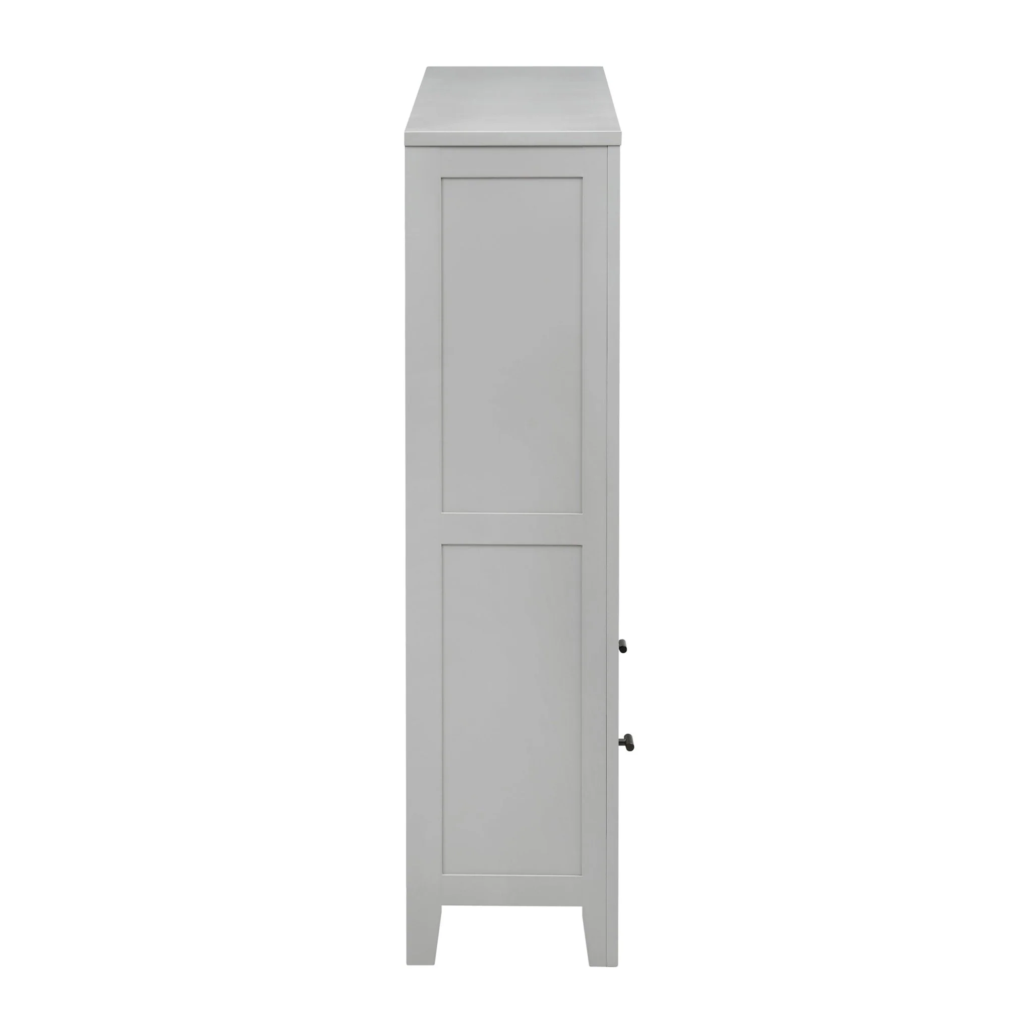 Poppy Bookshelf with Drawer - Grey - Image 10