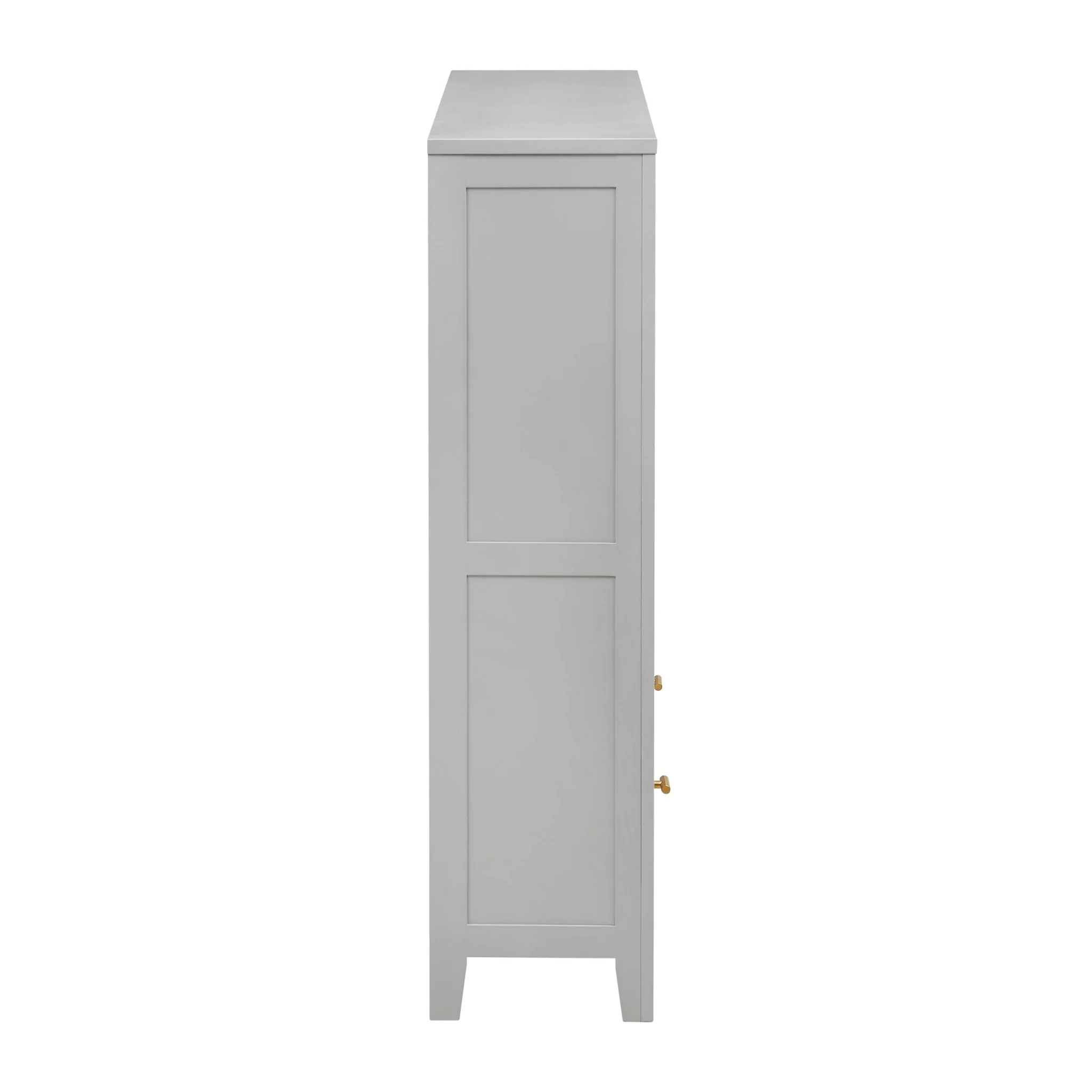 Poppy Bookshelf with Drawer - Grey - Image 4