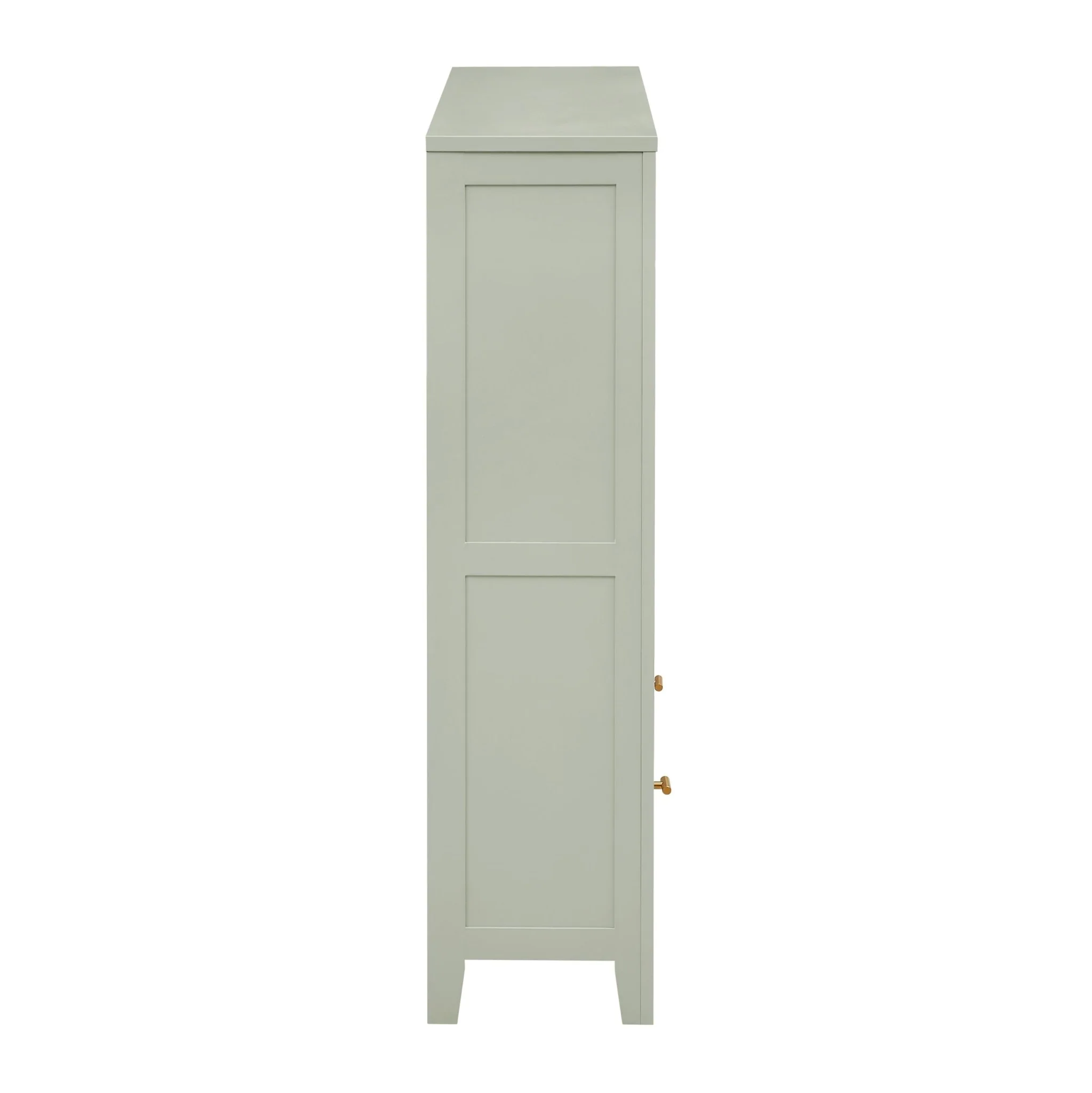 Poppy Bookshelf with Drawer - Sage Green - Image 4