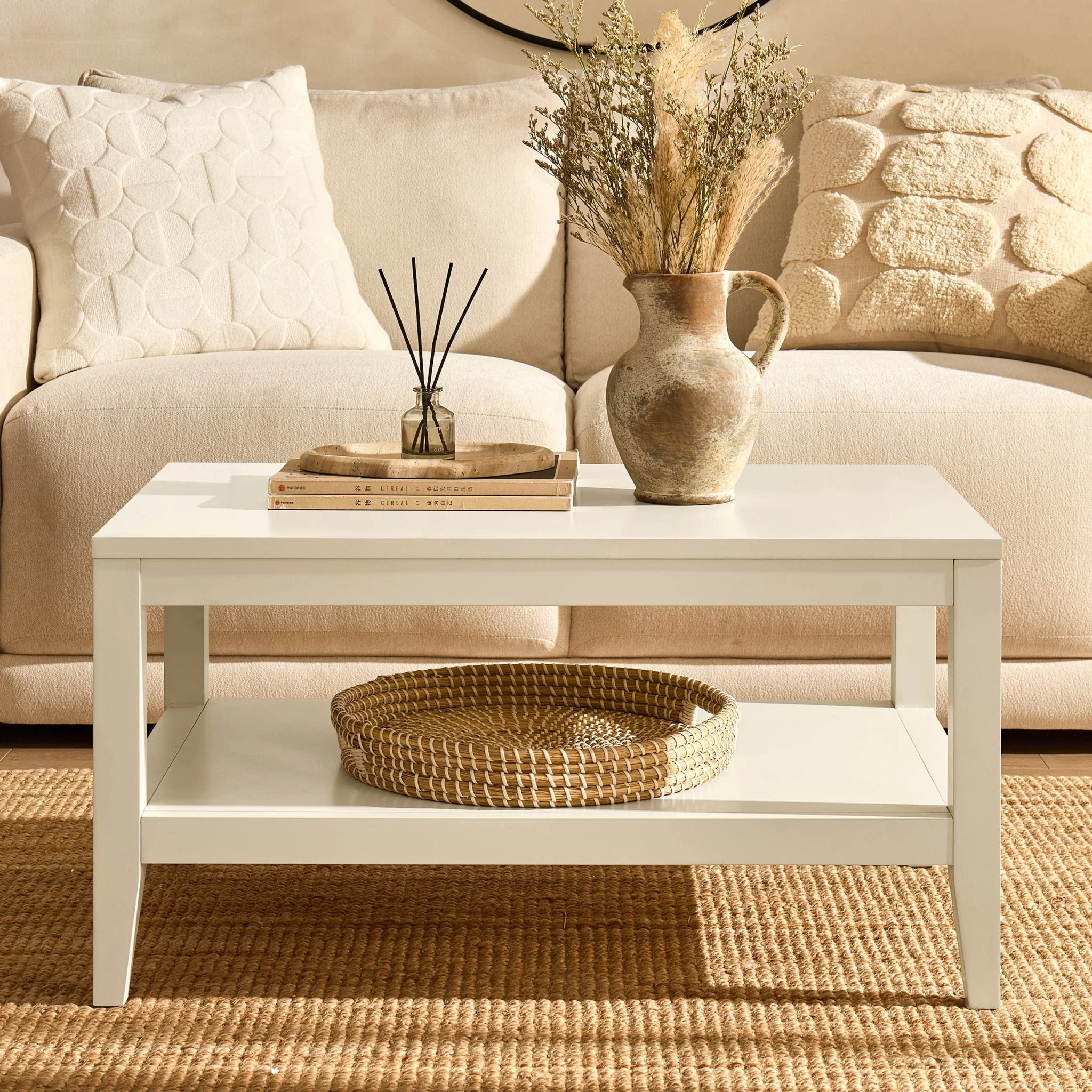 Poppy Coffee Table - Cream - Image 2