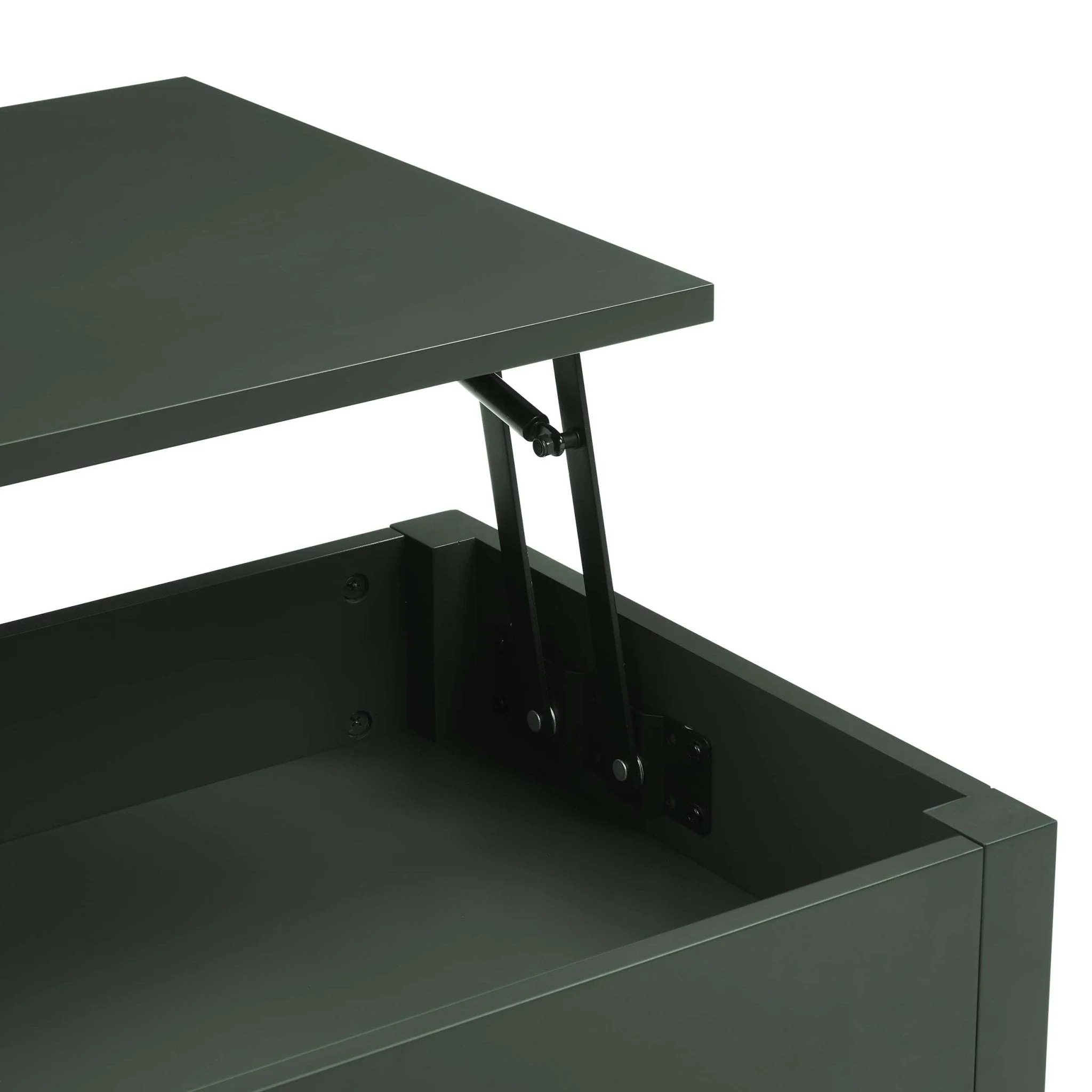 Poppy Coffee Table Desk - Forest Green - Image 6