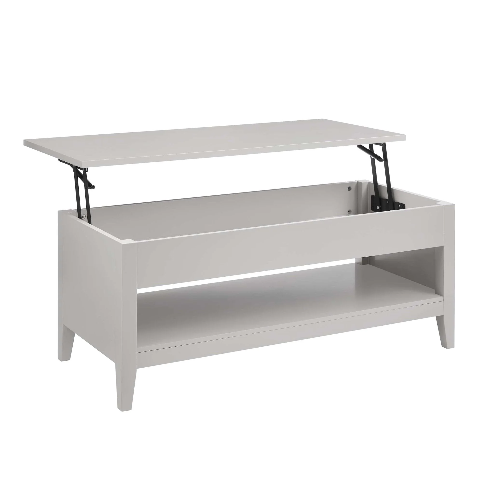 Poppy Coffee Table Desk - Grey - Image 4