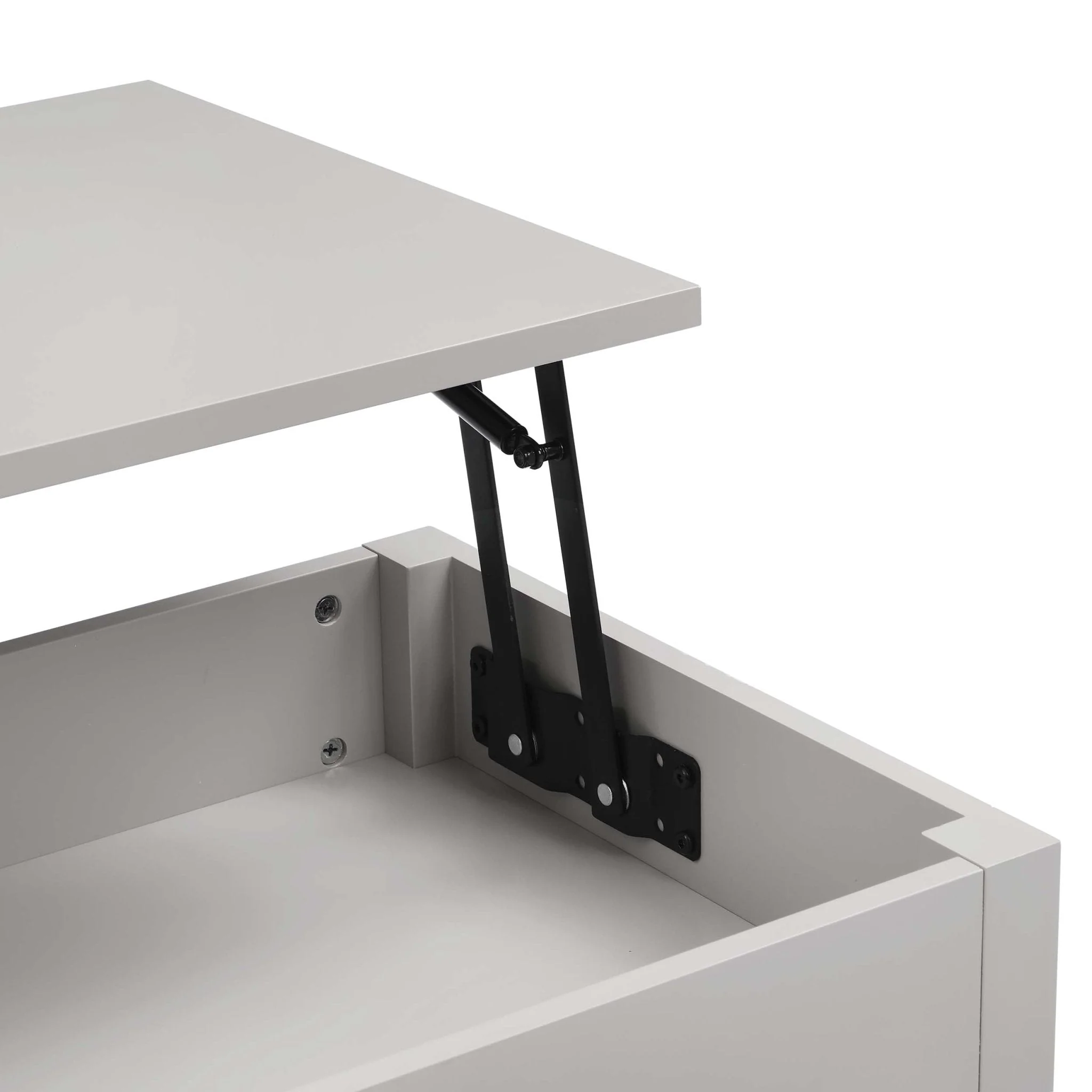 Poppy Coffee Table Desk - Grey - Image 6