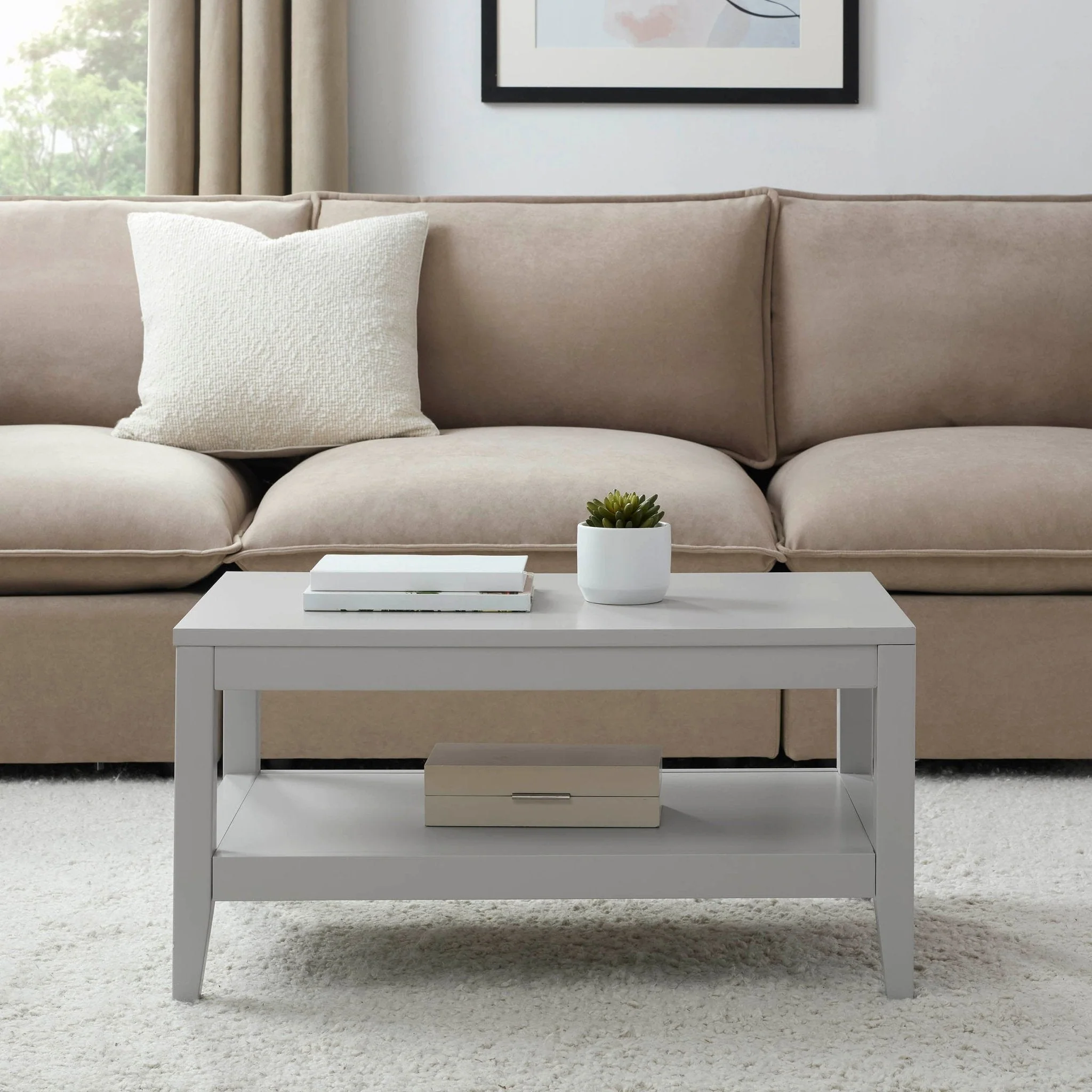 Poppy Coffee Table - Grey