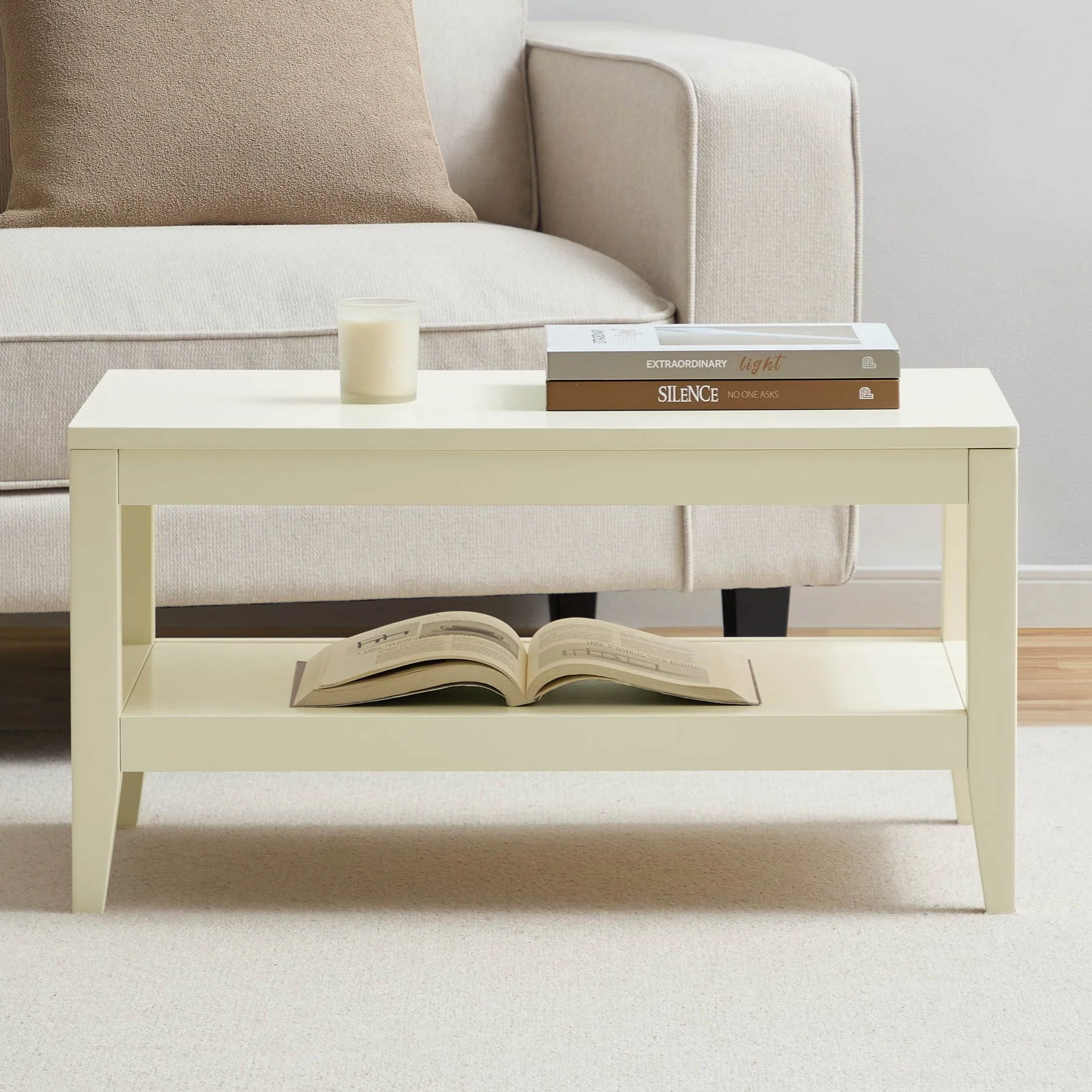 Poppy Coffee Table - Cream - Image 2