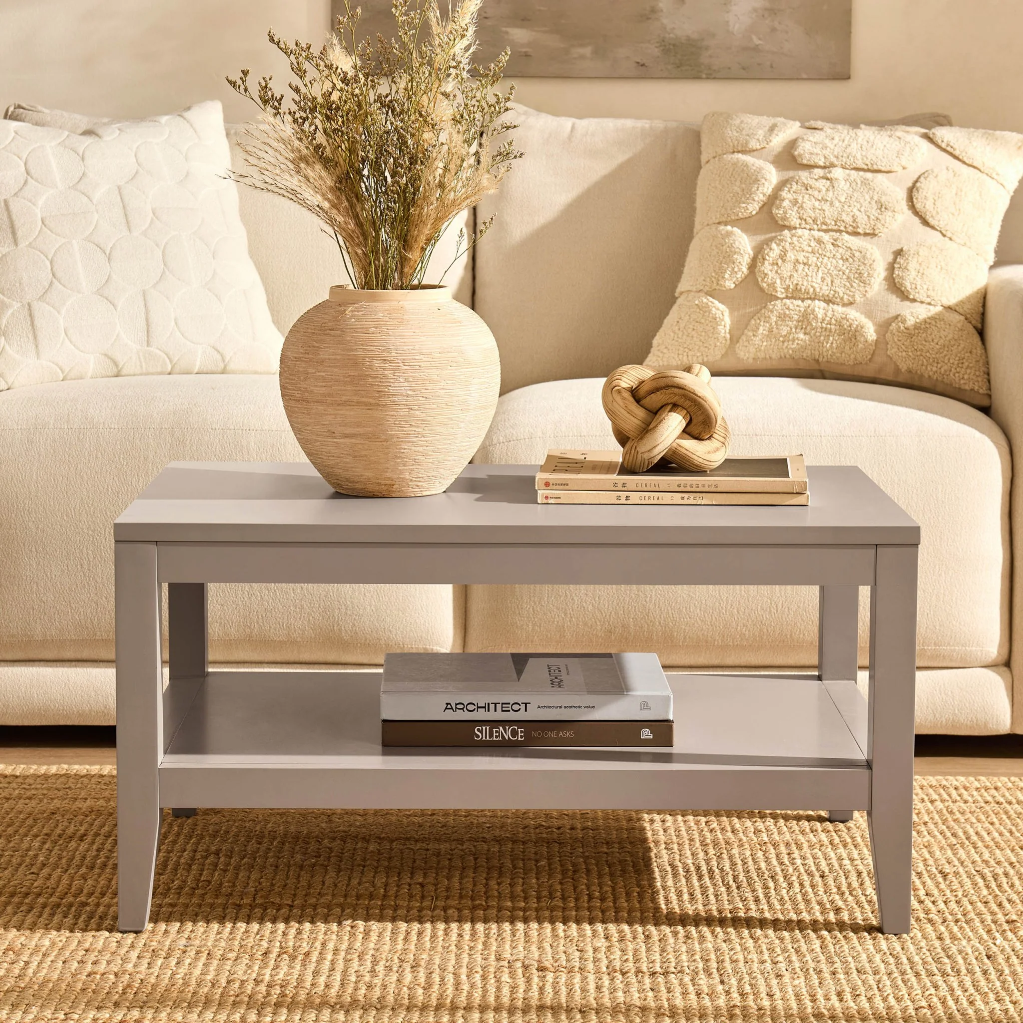Poppy Coffee Table - Taupe - Image 2