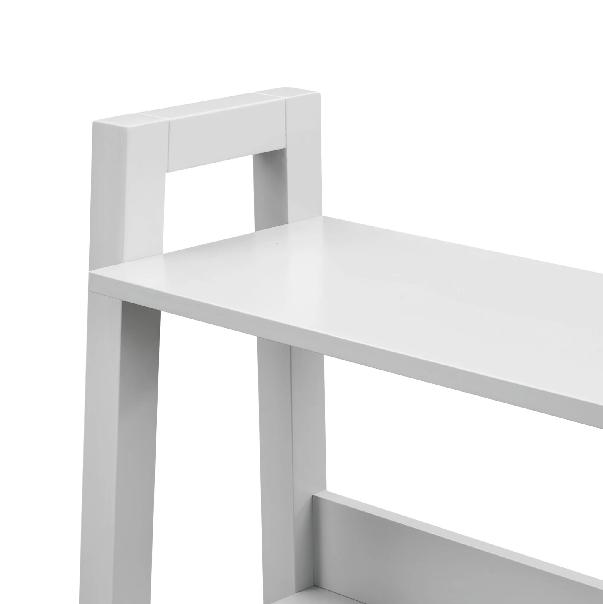 Poppy Hallway Shelf with Cupboard - Grey - Image 5
