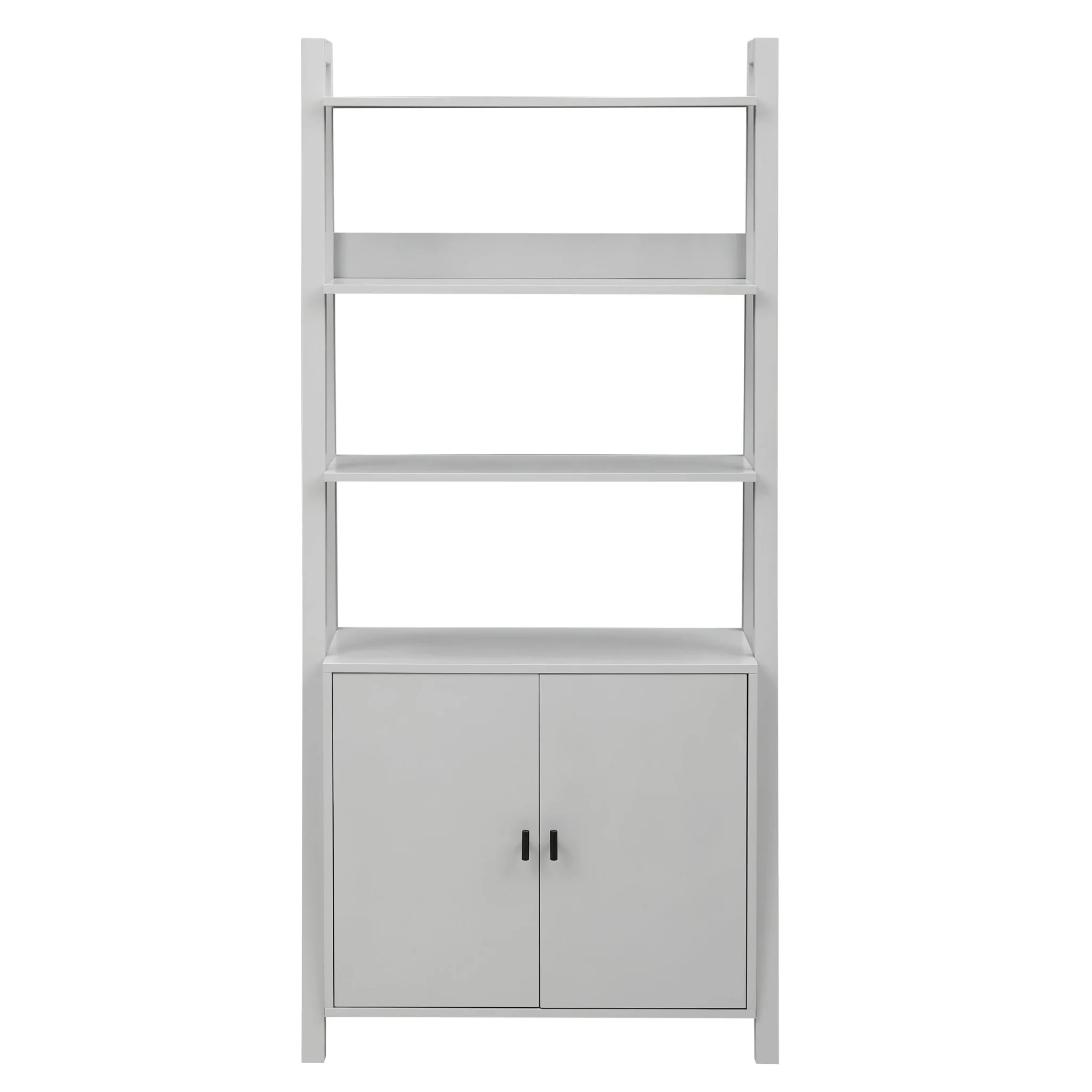 Poppy Hallway Shelf with Cupboard - Grey - Image 9