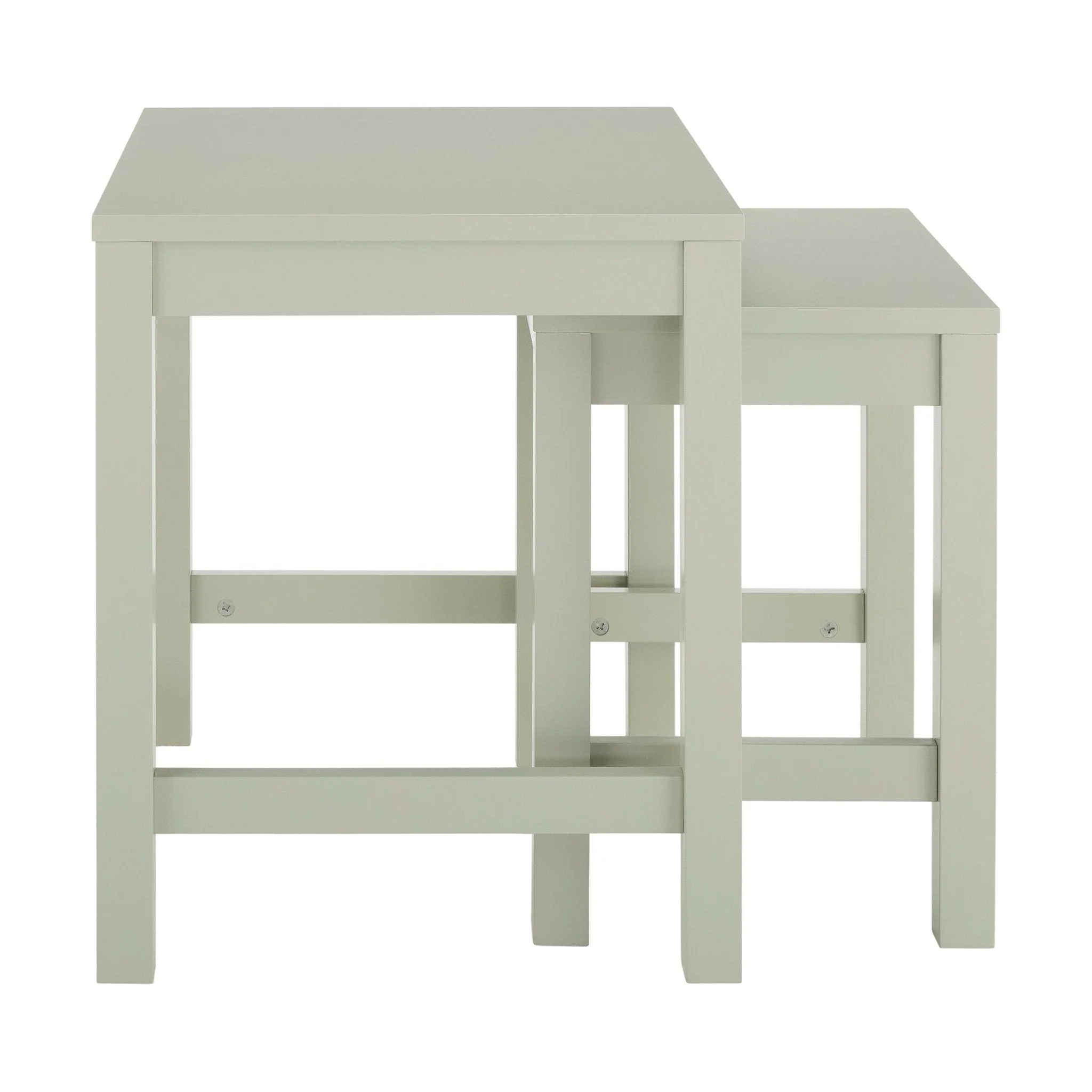 Poppy Nesting Side Table - Sage Green - Image 2