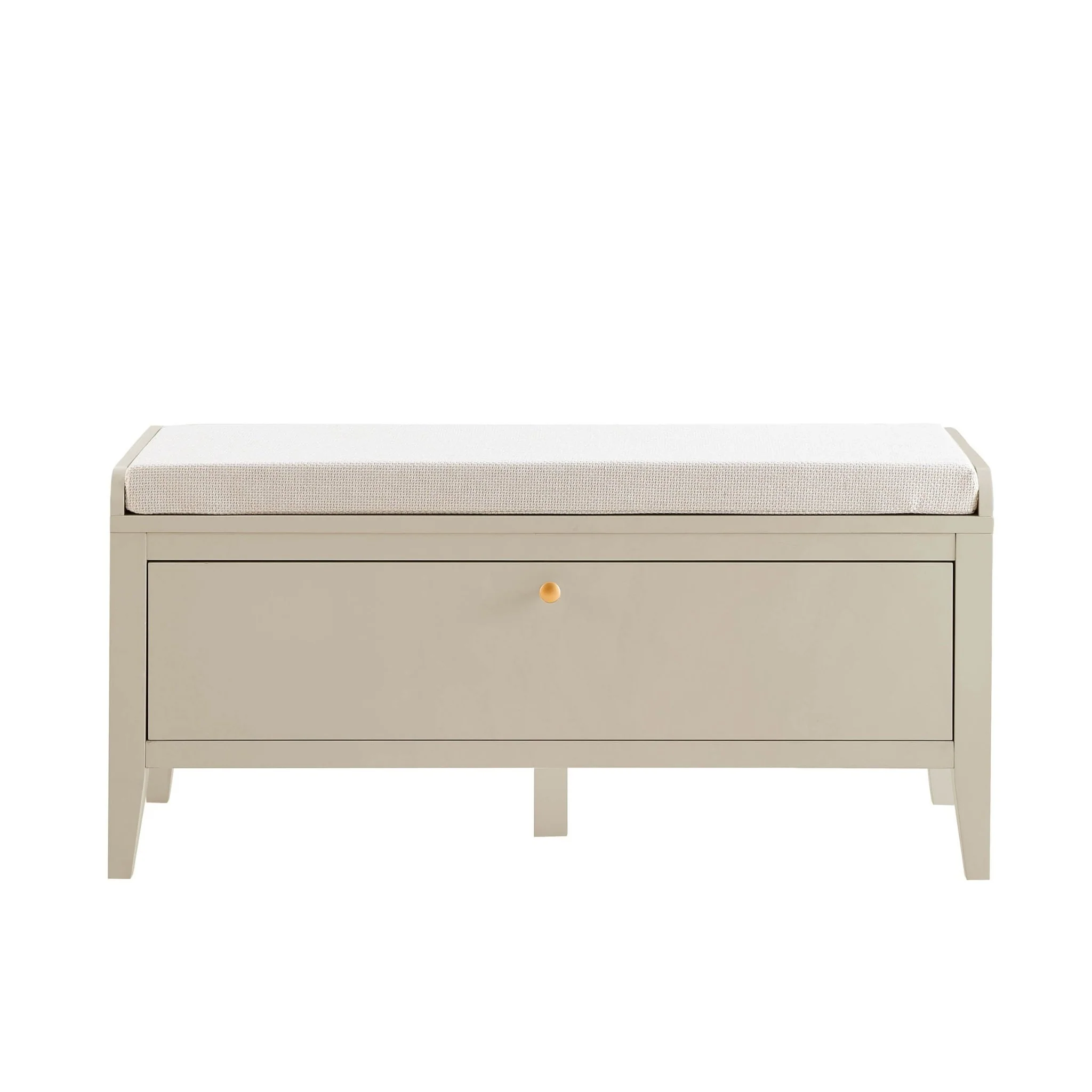 Poppy Seated Storage Cabinet - Cream - Image 2