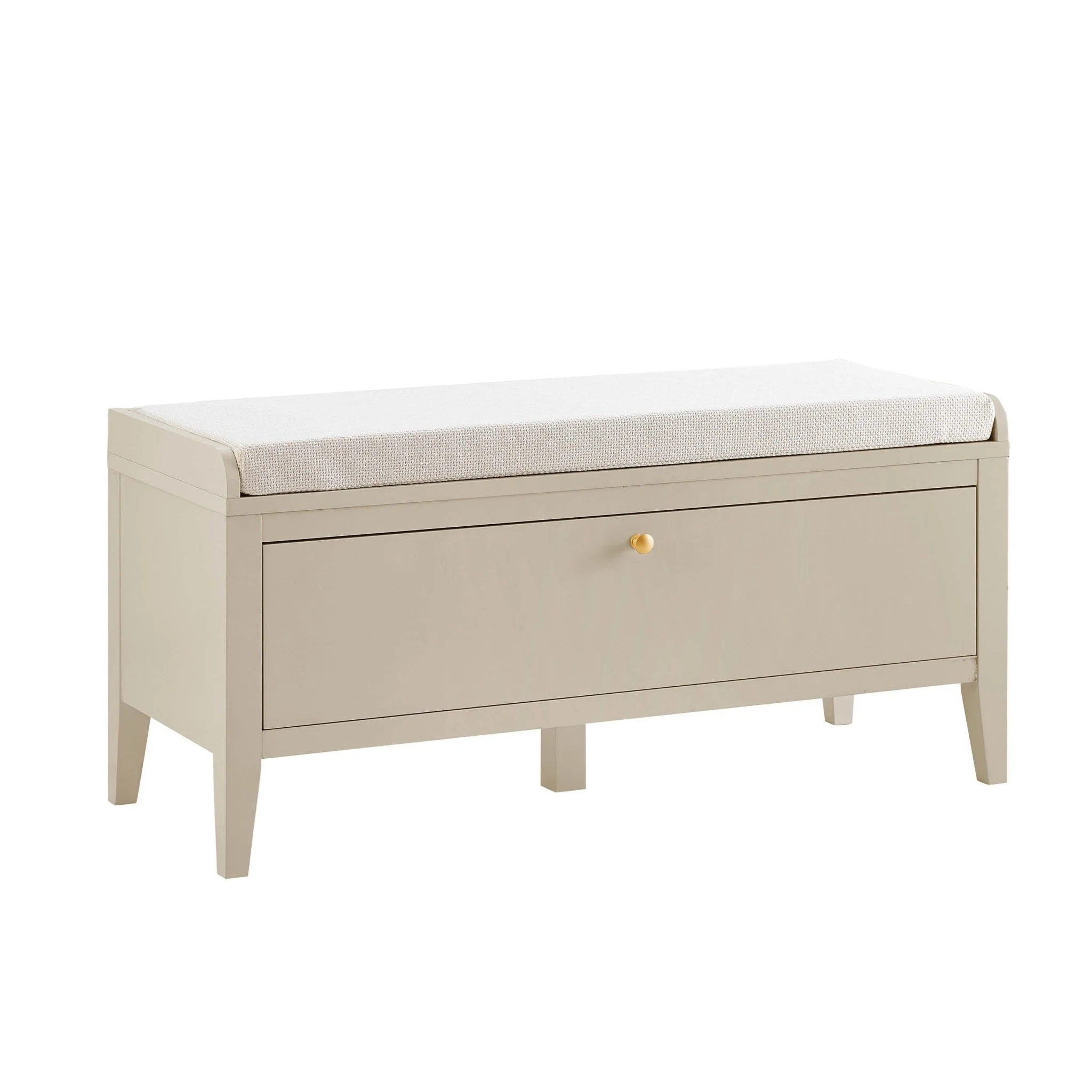 Poppy Seated Storage Cabinet - Cream - Image 3