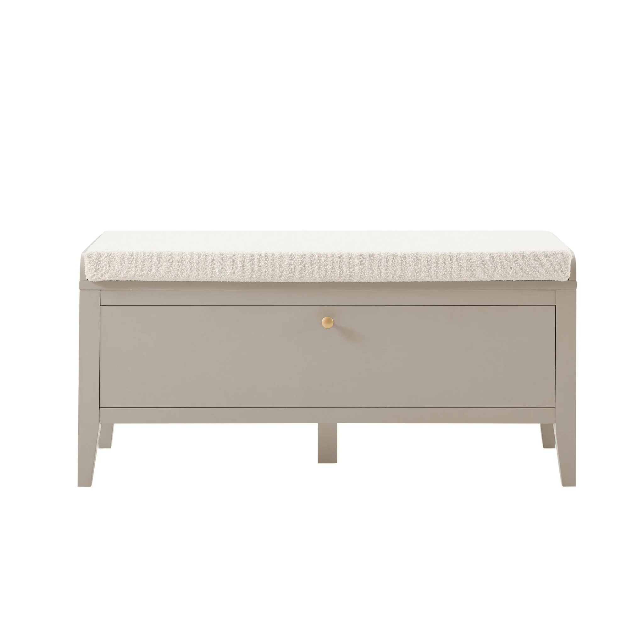 Poppy Seated Storage Cabinet - Taupe - Image 3