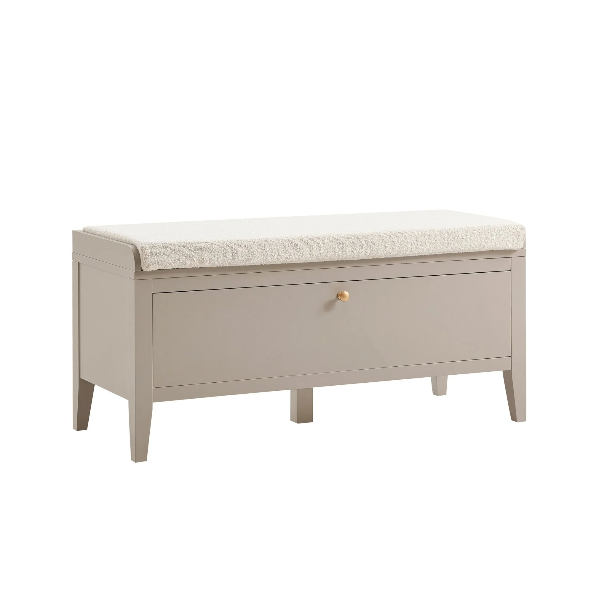 Poppy Seated Storage Cabinet - Taupe - Image 4