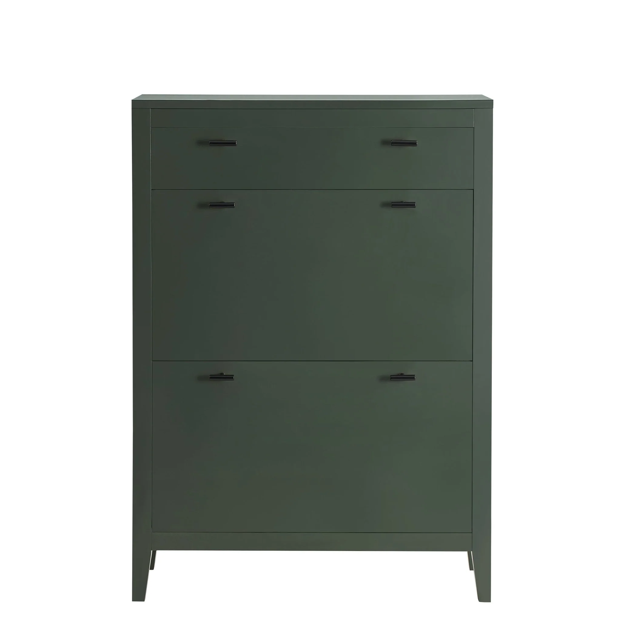 Poppy Shoe Cabinet - Forest Green - Image 3