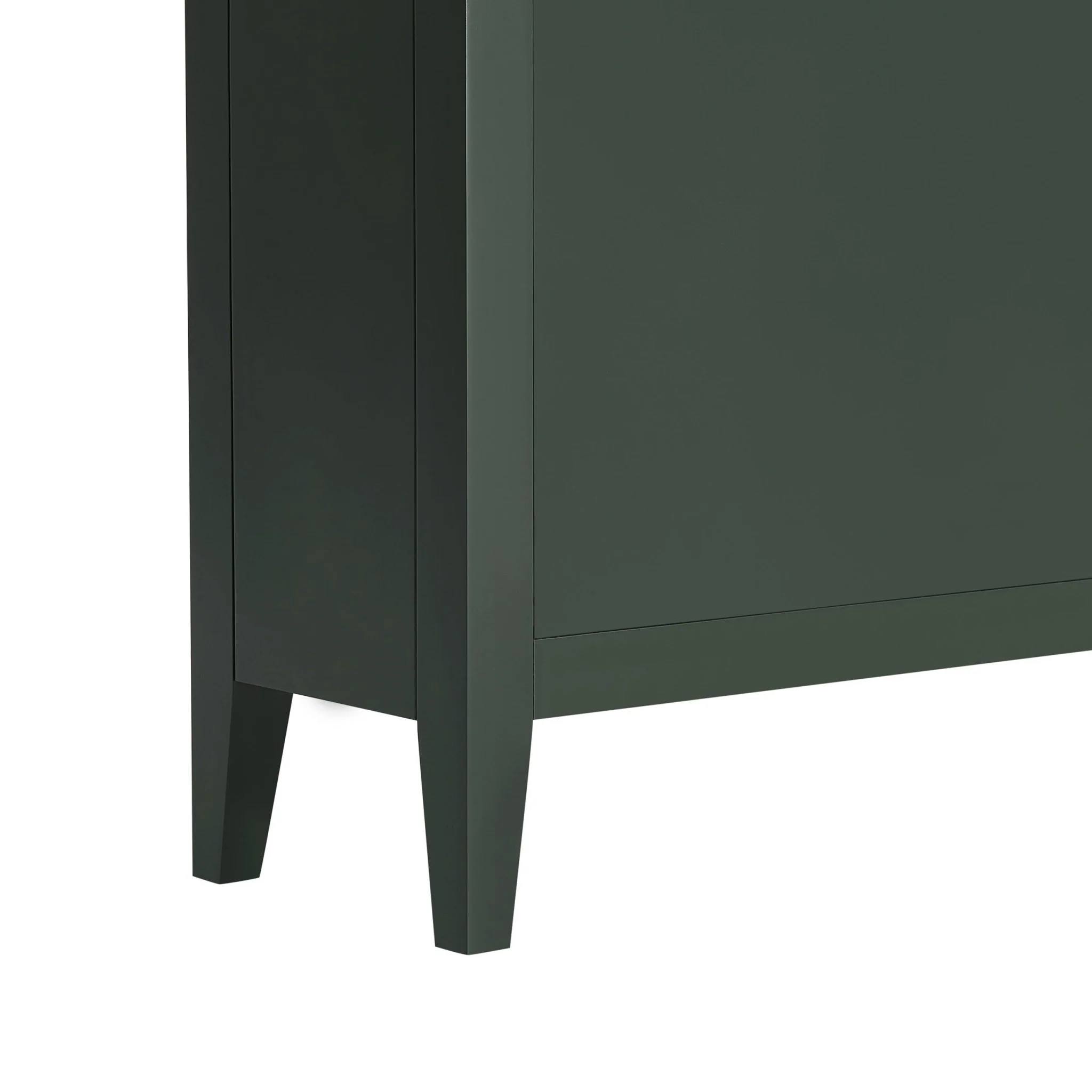 Poppy Shoe Cabinet - Forest Green - Image 7