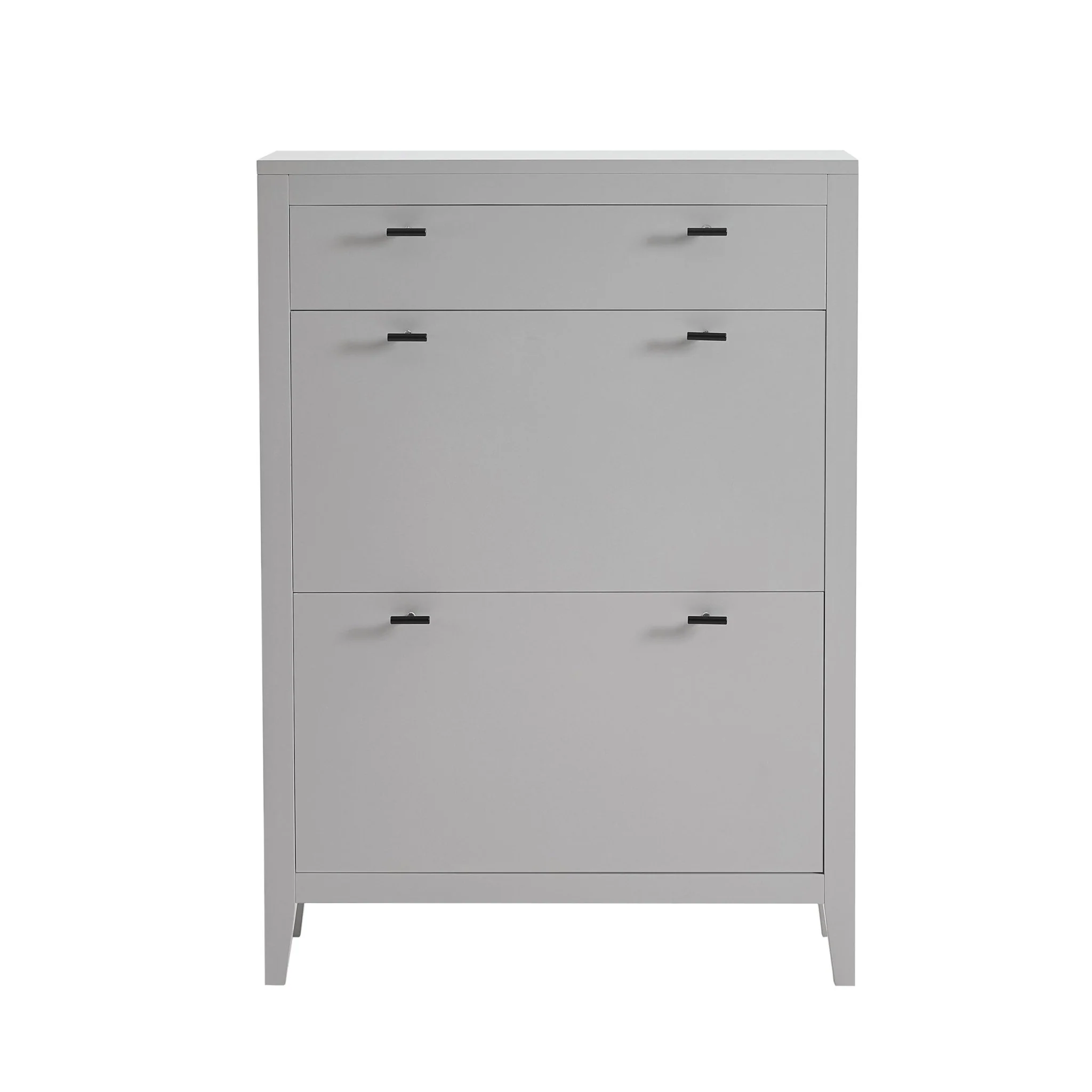 Poppy Shoe Cabinet - Grey - Image 3