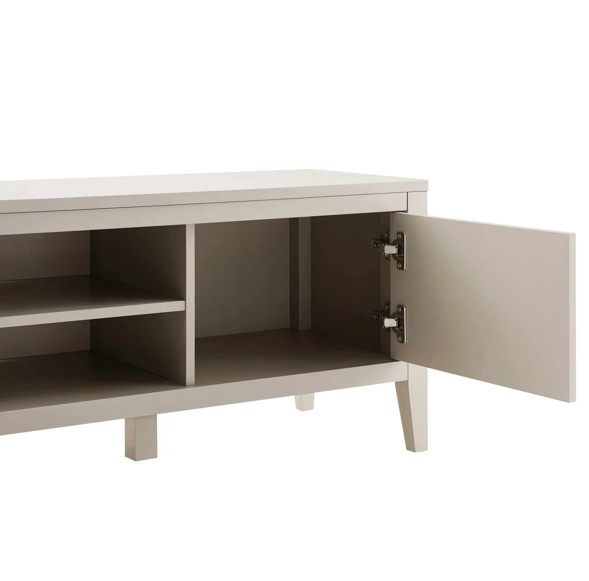 Poppy Tv Unit for TVs up to 55" - Taupe - Image 5