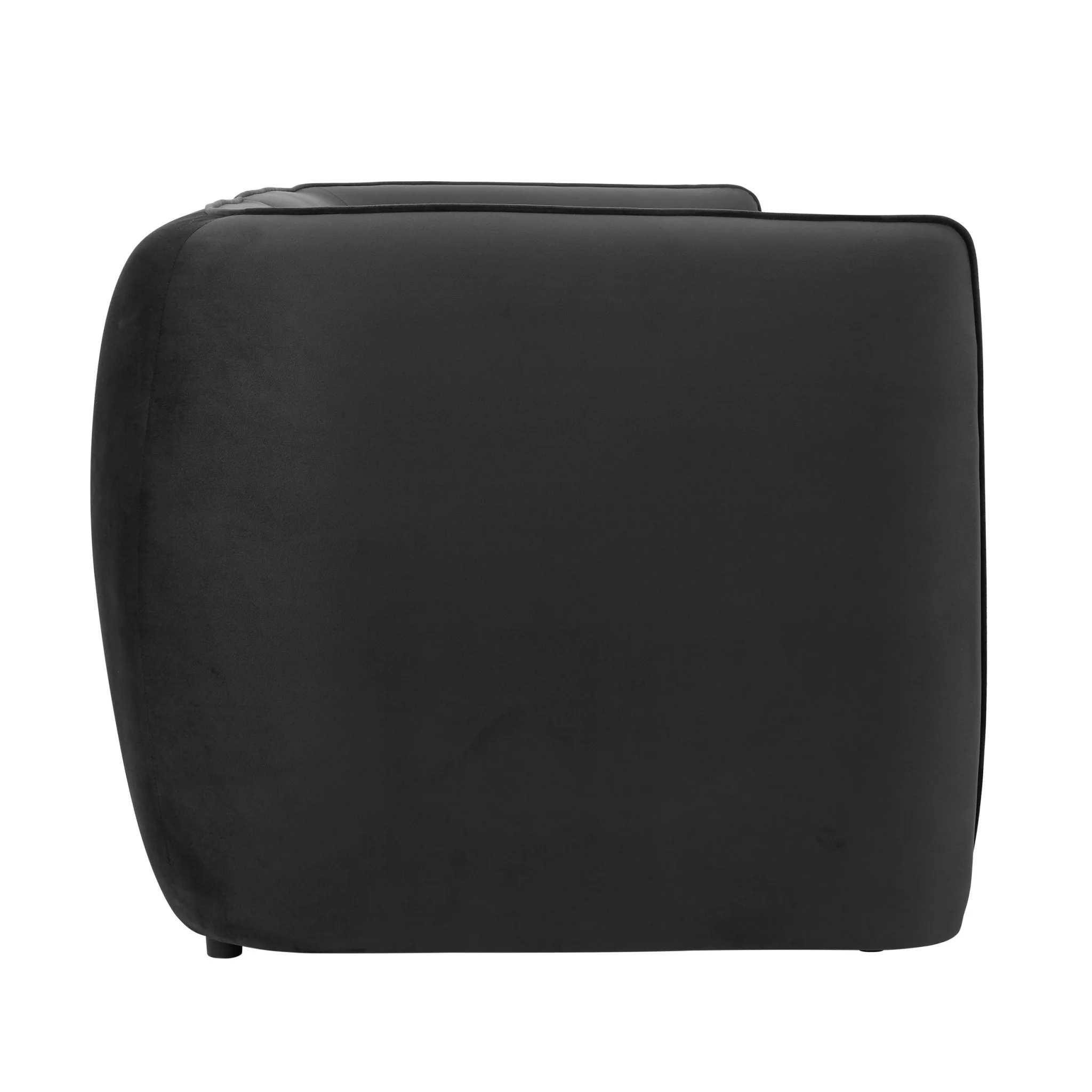 Porto 2 Seater Modular Sofa - Velvet Ink - Image 4