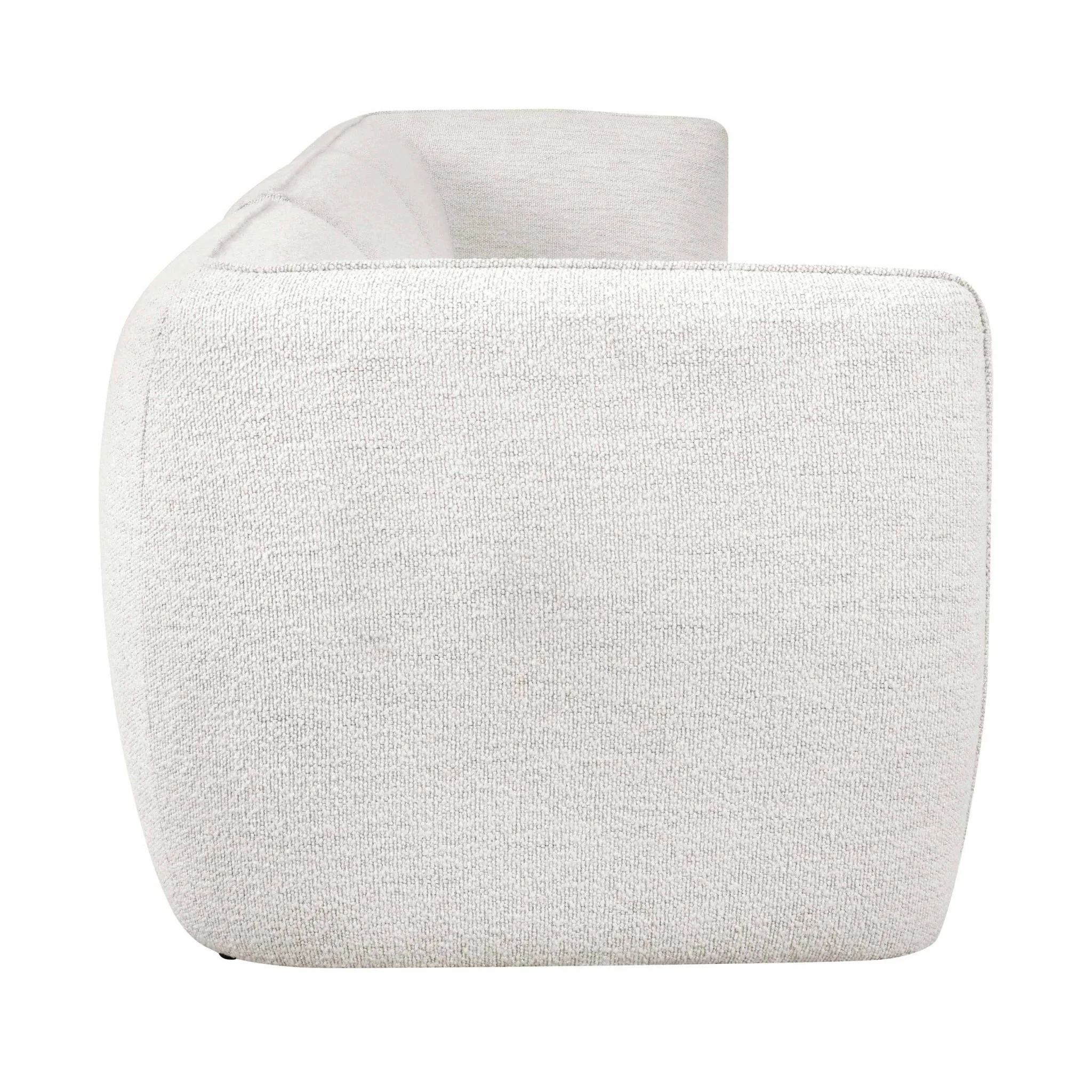 Porto 3 Seater Modular Sofa - Boucle Ivory - Image 5