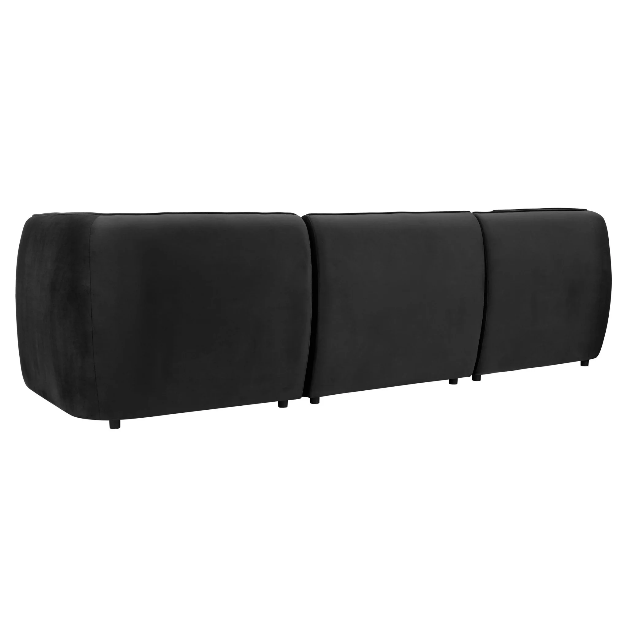 Porto 3 Seater Modular Sofa - Velvet Ink - Image 3