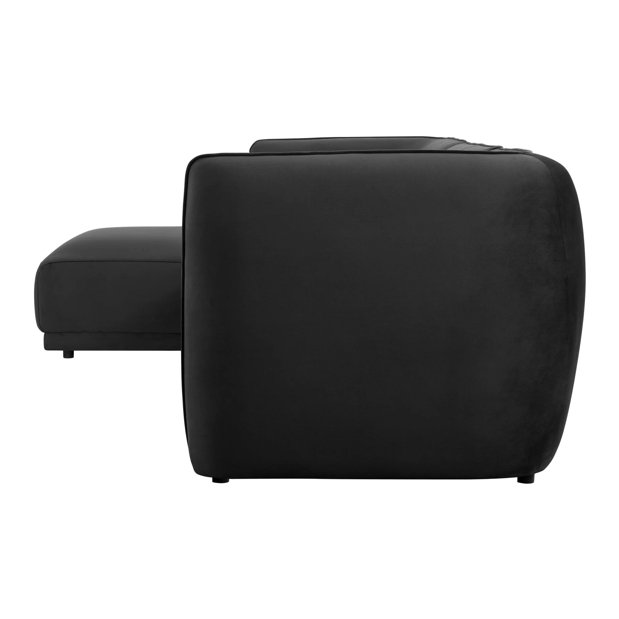 Porto Left Hand Modular Chaise - Velvet Ink - Image 5