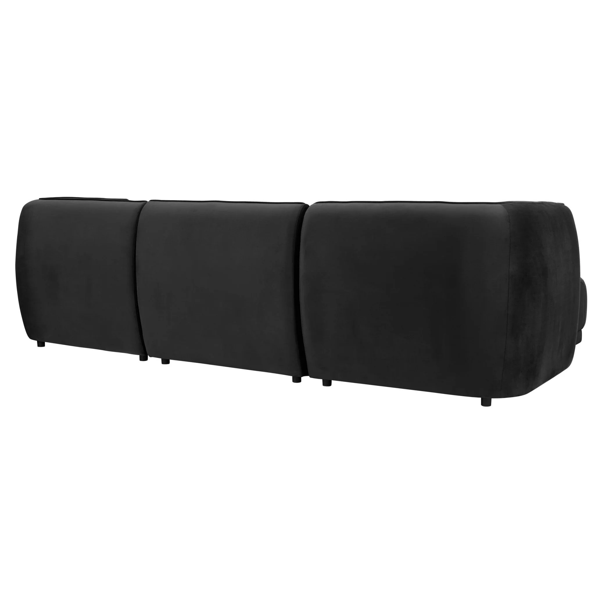 Porto Left Hand Modular Chaise - Velvet Ink - Image 6