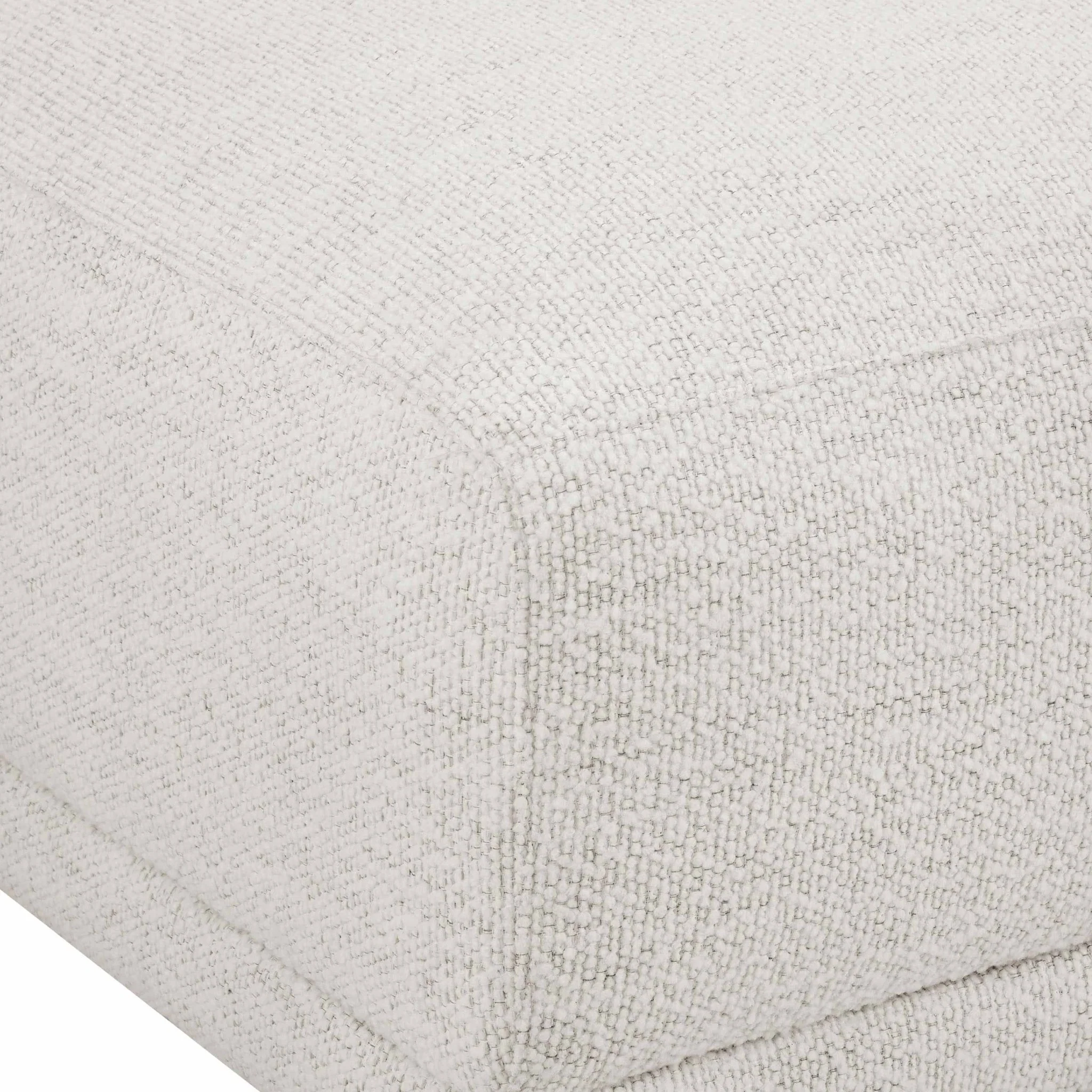 Porto Pouffe - Boucle Ivory - Image 4