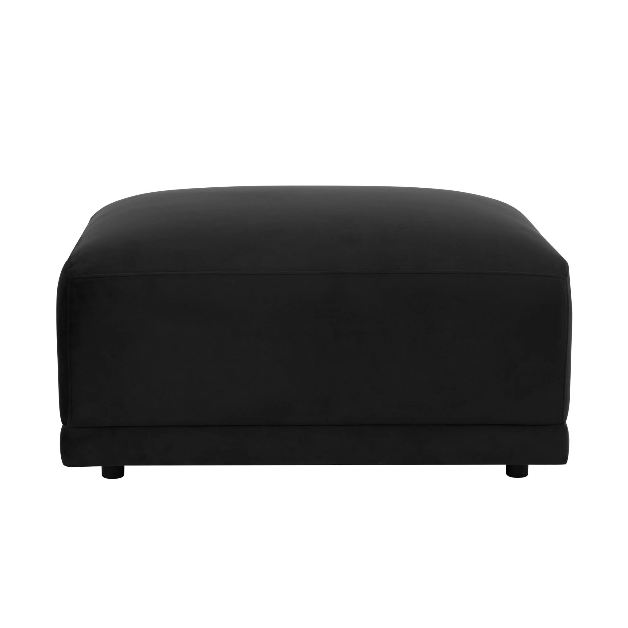 Porto Pouffe - Velvet Ink - Image 2