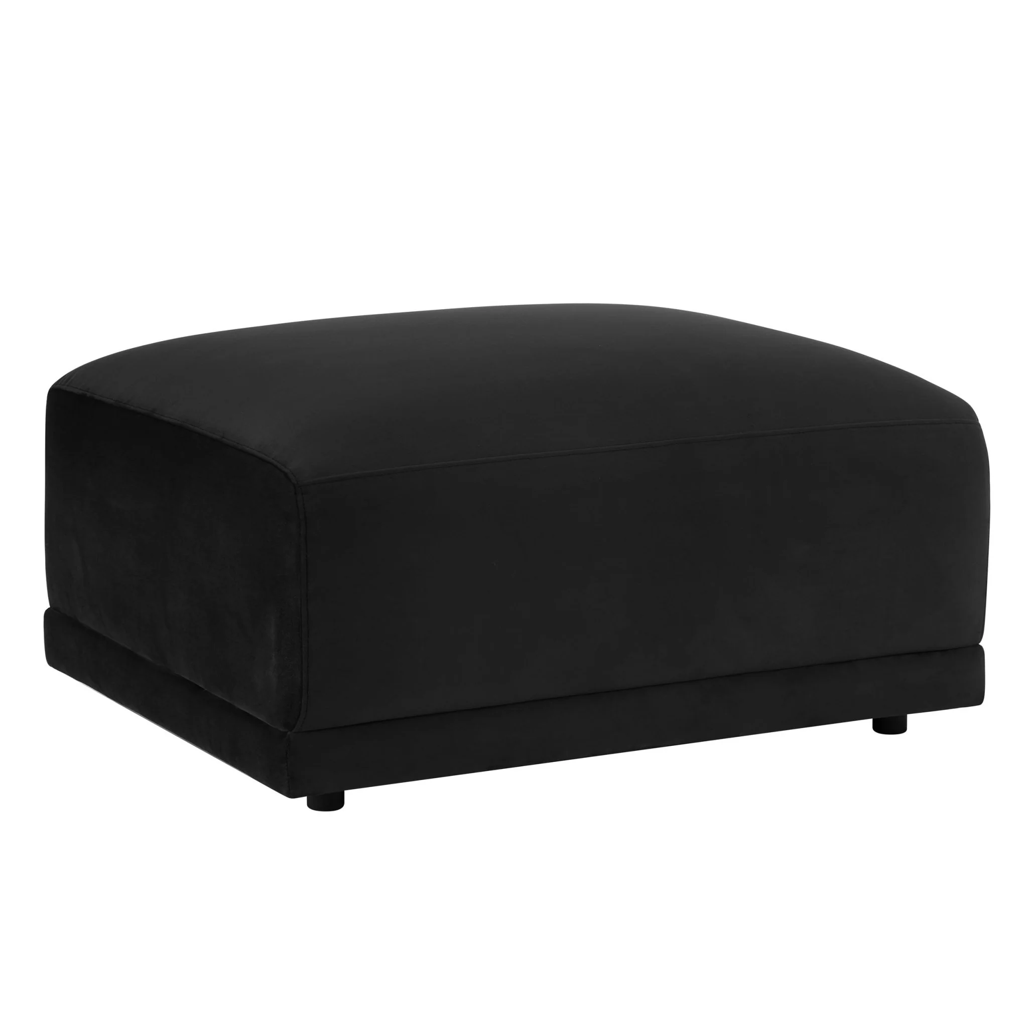 Porto Pouffe - Velvet Ink - Image 3